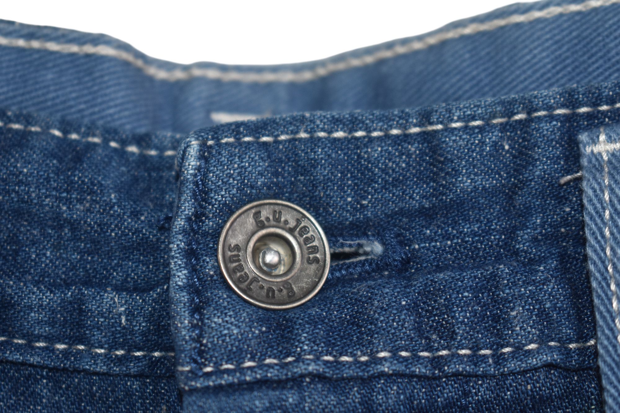 GU × Japanese Brand × Jean Kapital Inspired 🔥 G.U Jeans Baker Pocket W31 Size US 31 - 3 Thumbnail