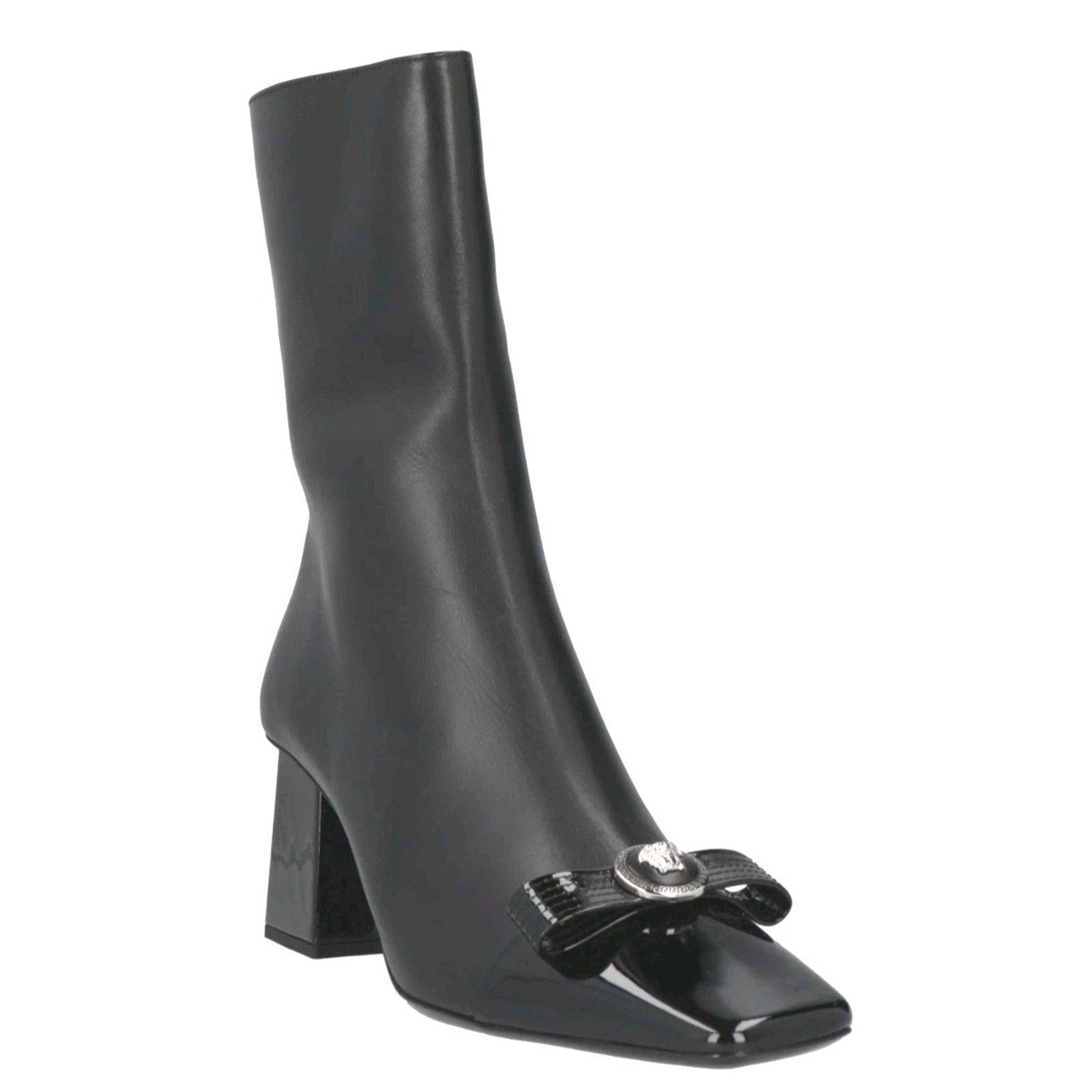 Versace Versace Ankle Boots Medusa Stud Mismatch Sizes EU 37 / 37.5 Size US 7 / IT 37 - 1 Thumbnail