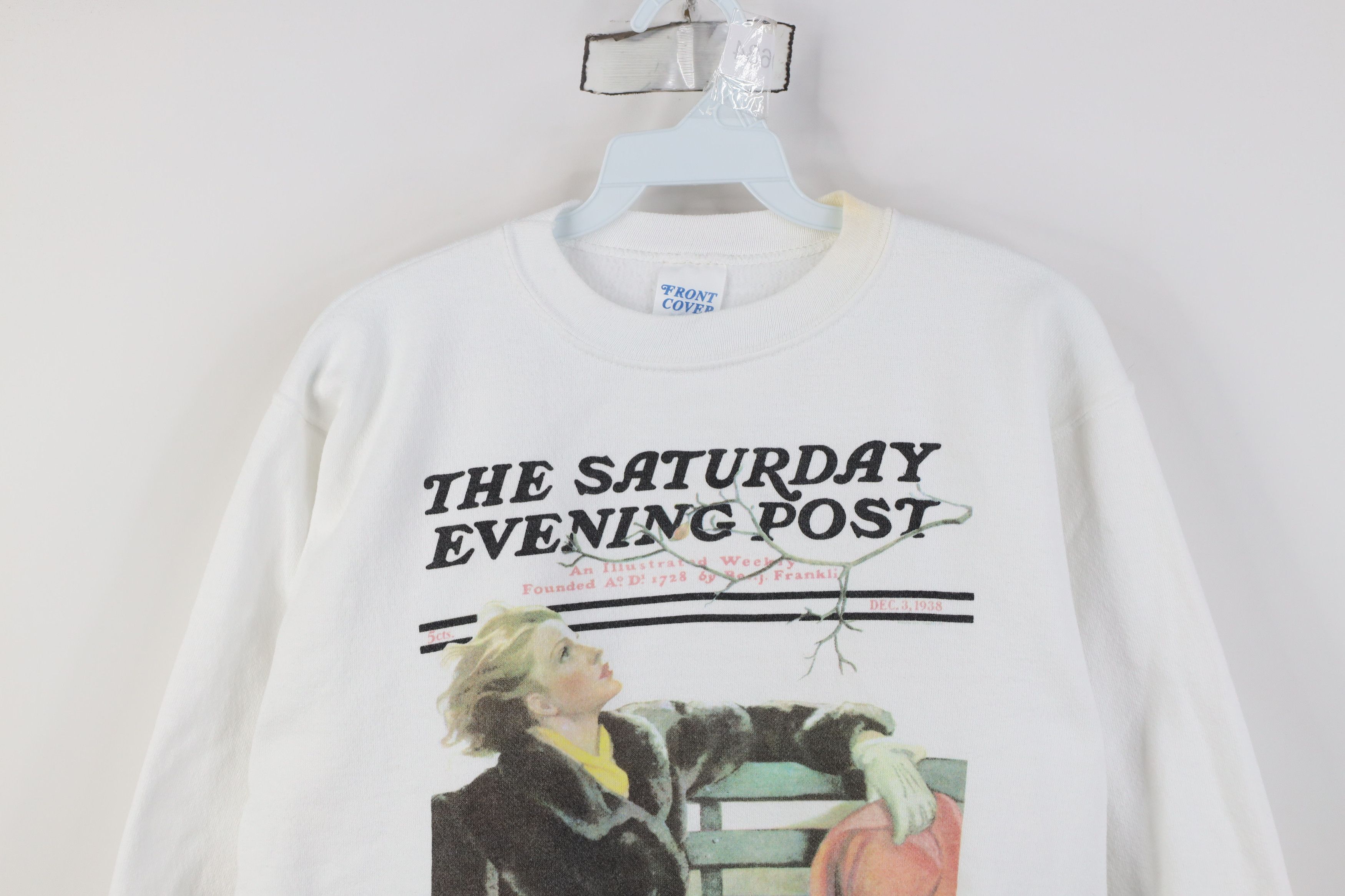Vintage Vintage 90s Saturday Evening Post Crewneck Sweatshirt USA Size M / US 6-8 / IT 42-44 - 2 Thumbnail