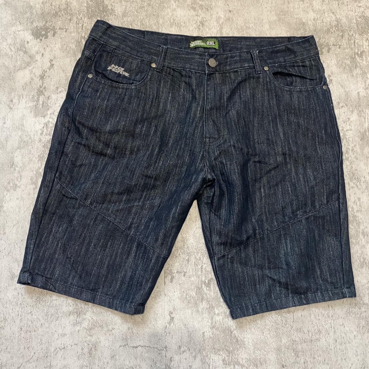 No Fear No Fear Baggy Shorts Jeans rap hip hop vintage Size US 34 / EU 50 - 2 Thumbnail