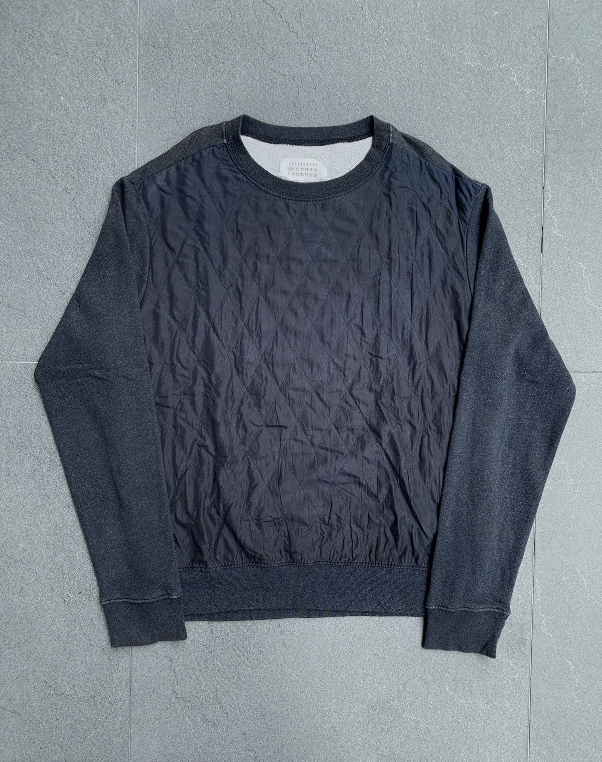 Maison Margiela Hybrid Nylon/Cotton Sweater | Grailed 