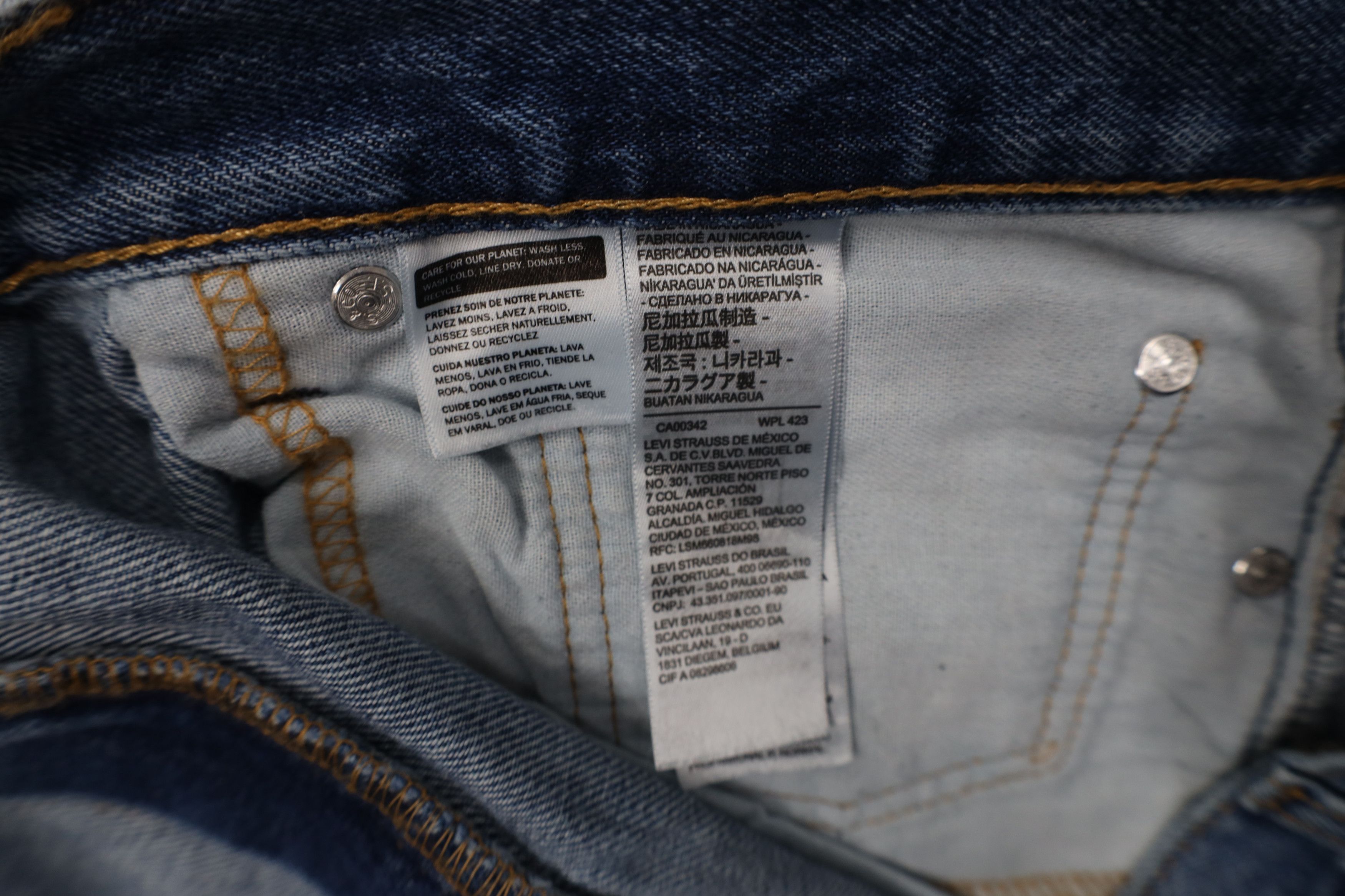 Levi's Vintage Y2K Levis 505 Regular Fit Straight Leg Denim Jeans Size US 42 / EU 58 - 9 Thumbnail