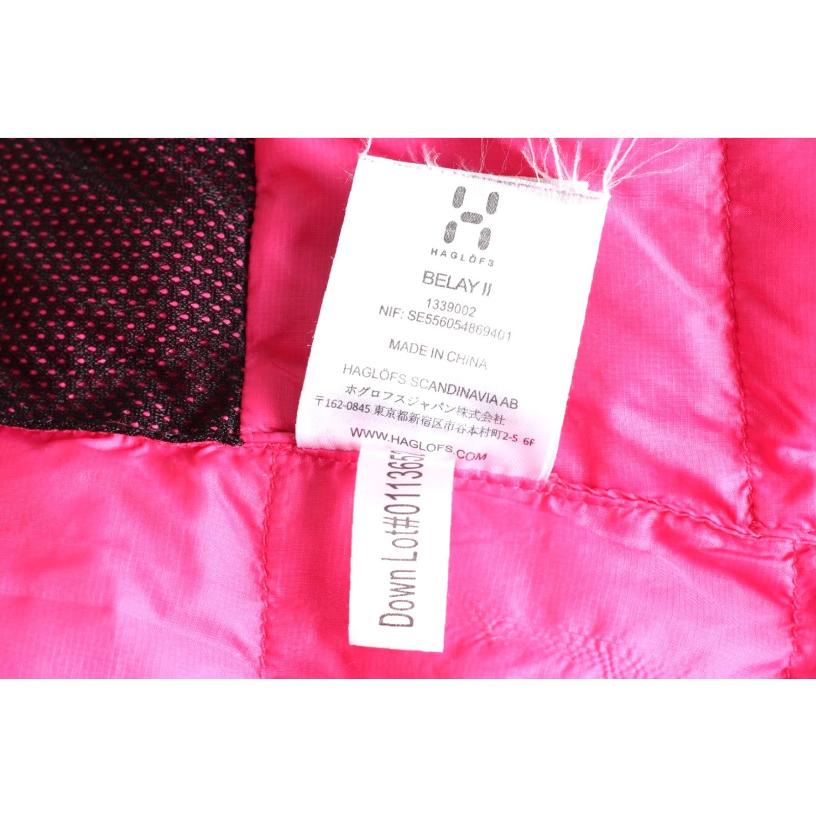 Vintage Haglöfs Belay II Hooded Down Puffer Jacket Women Size S Pink Logo All Seasons Hooded Insulated Lightweight Casual Travel with Zip Men/Women? Size S / US 4 / IT 40 - 7 Thumbnail