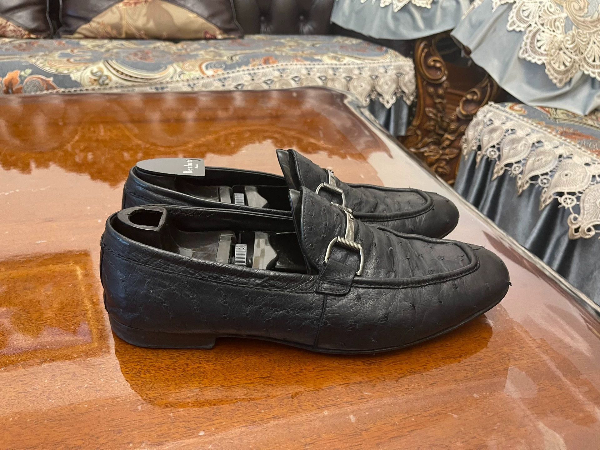 Ermenegildo Zegna Zegna Rare Leather 8.5 (Near Mint, Casual/Business) Size US 8.5 / EU 41-42 - 3 Thumbnail