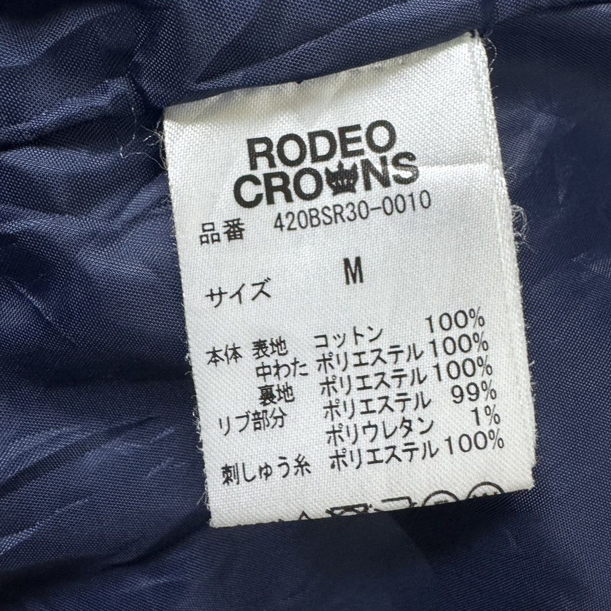 Japanese Brand Rodeo Crown Denim Puffer Hooded Jacket Size US M / EU 48-50 / 2 - 15 Thumbnail