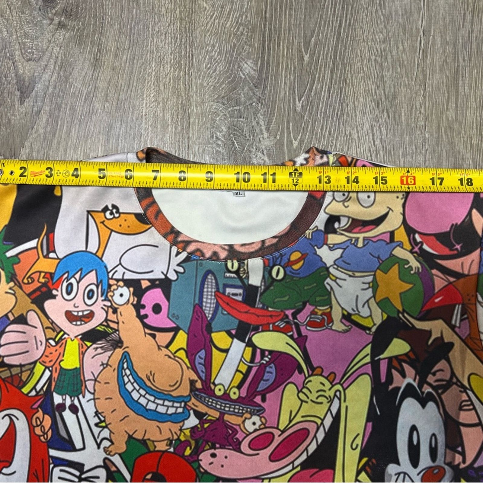 Nickelodeon RARE 90's Cartoon Characters Crewneck Sweater Kids XL Size US XL / EU 56 / 4 - 8 Thumbnail