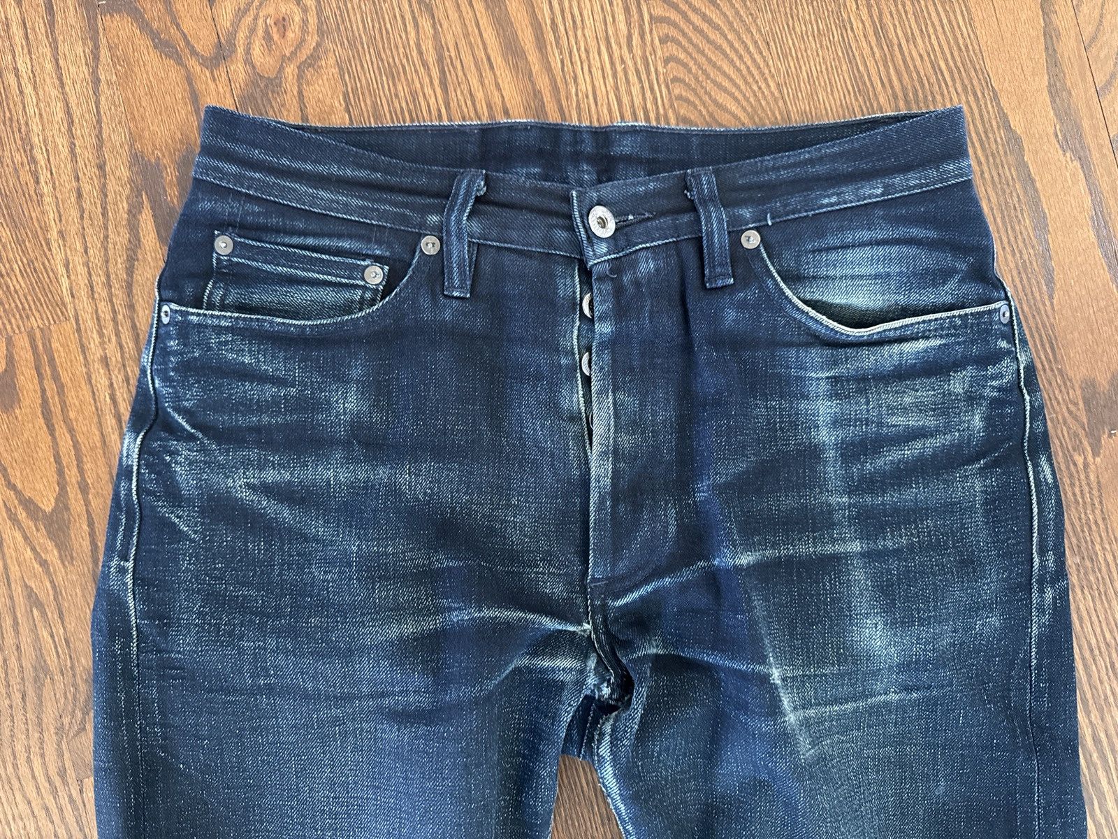 3sixteen 3sixteen Kibata CT-120xk Shadow Selvedge Size US 30 / EU 46 - 2 Thumbnail