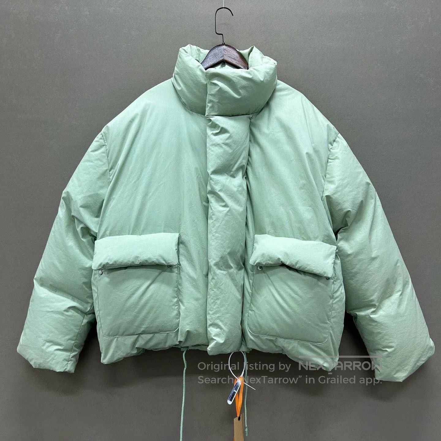 Louis Vuitton mint green puffer jacket by Louis Vuitton. Size US XXL / EU 58 / 5 - 1 Thumbnail