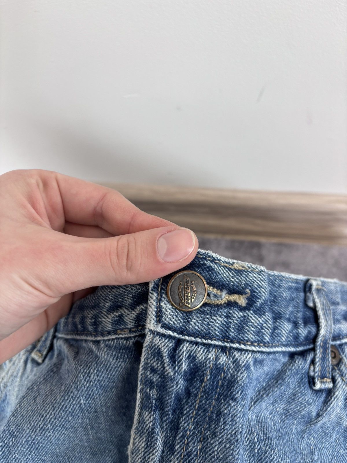 Dickies Vintage Dickies Faded Blue Carpenter Denim Jeans 1993SNB Size US 36 / EU 52 - 21 Thumbnail