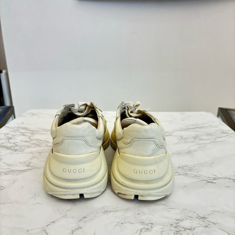 Gucci Gucci Rhyton Classic Logo Low-Top Sneakers - Size US 8.5 / EU 41-42 - 4 Thumbnail