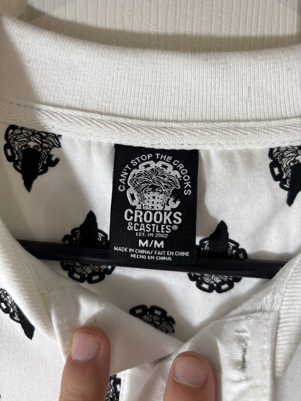 Crooks & Castles Crooks and castles POLO Size US M / EU 48-50 / 2 - 3 Thumbnail