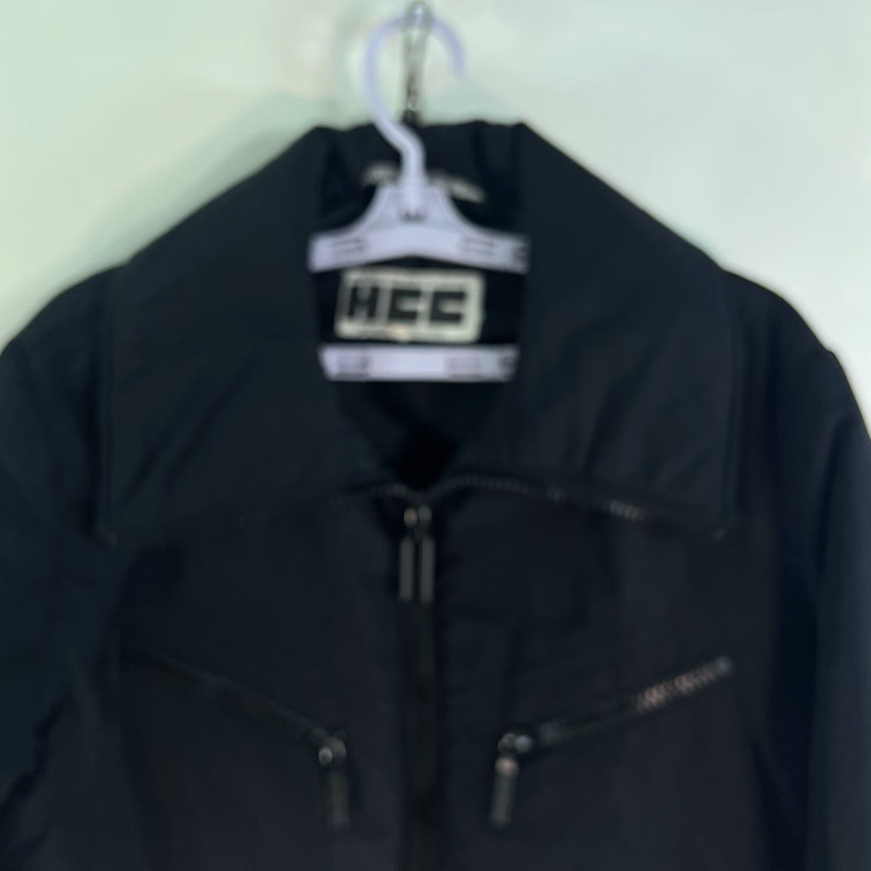 Vintage VINTAGE HCC Henri Charles Colsenet Swiss Ski Jacket Womens M Black Bomber Jacket Short With Full Zip{"payload":""} Size M / US 6-8 / IT 42-44 - 3 Thumbnail