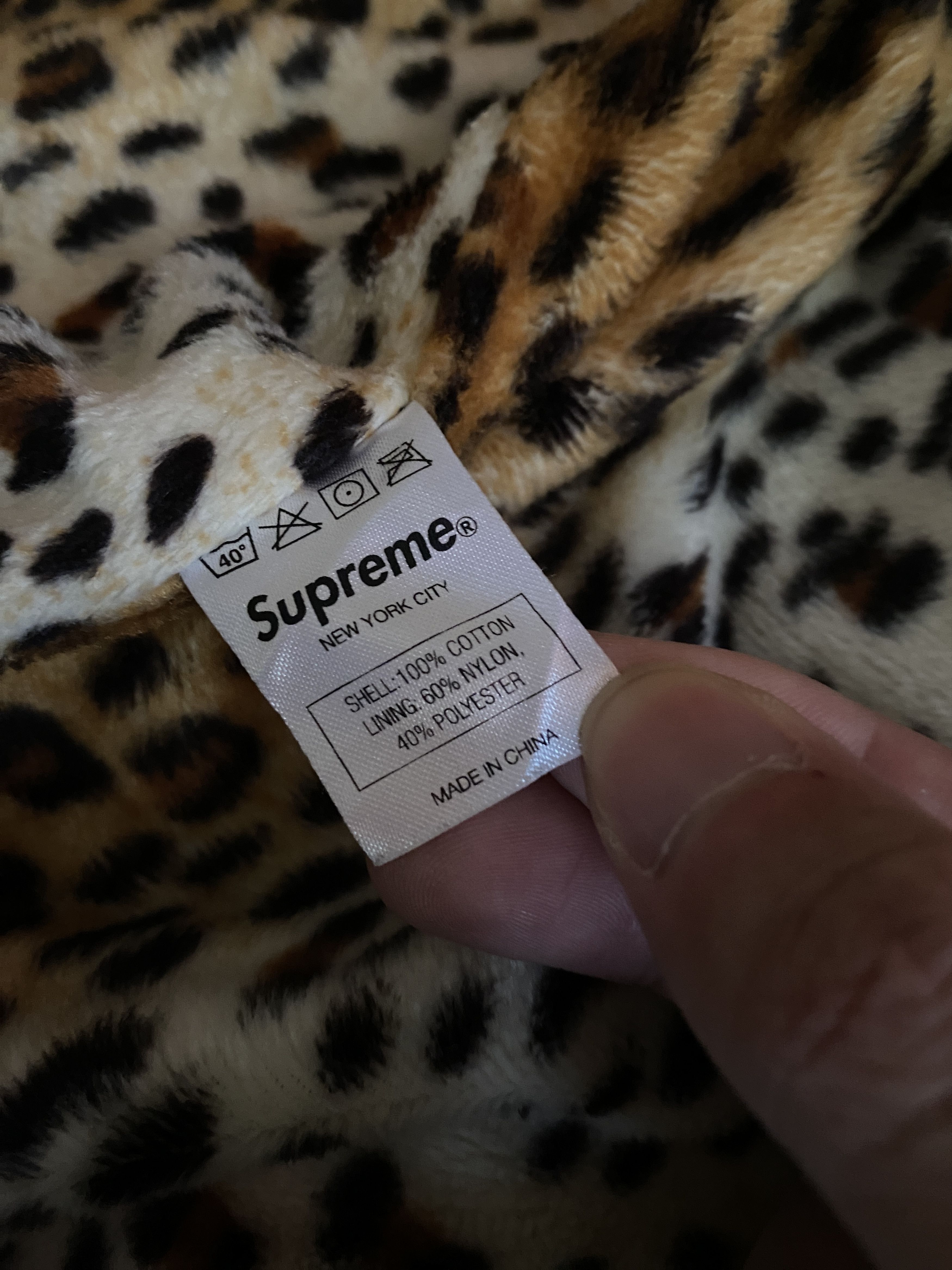 Supreme Leopard Lined Coaches Jacket FW10 Size US S / EU 44-46 / 1 - 8 Thumbnail