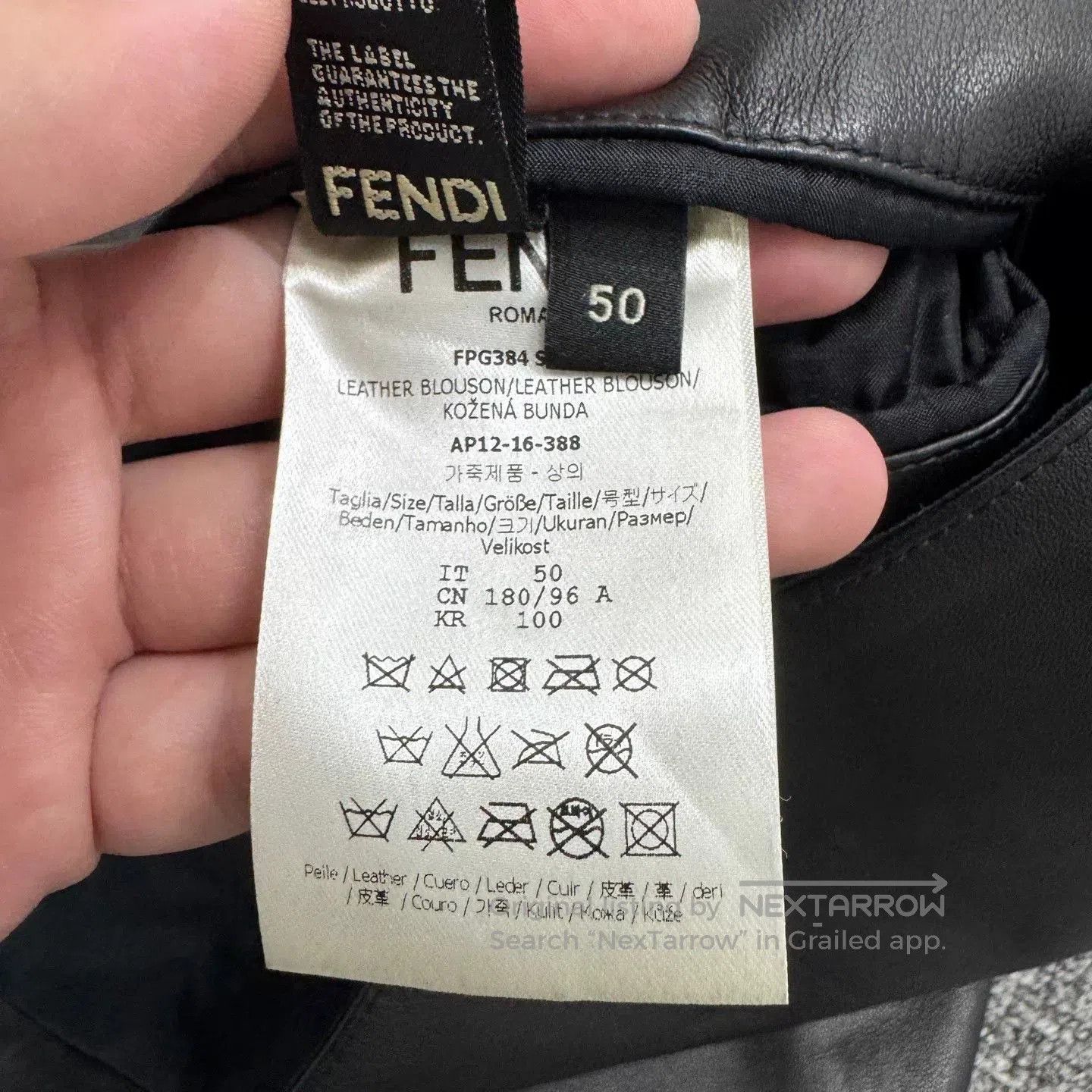 Other Fendi Wave Stripe Lambskin Jacket. Size US L / EU 52-54 / 3 - 3 Thumbnail