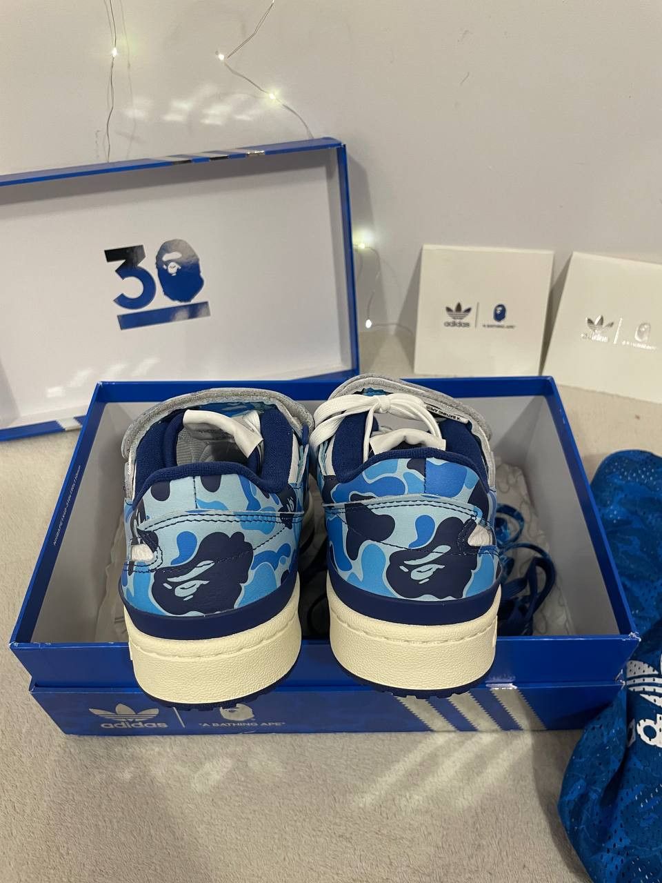 Adidas × Bape Adidas forum X Bape Size US 6 / IT 36 - 4 Thumbnail