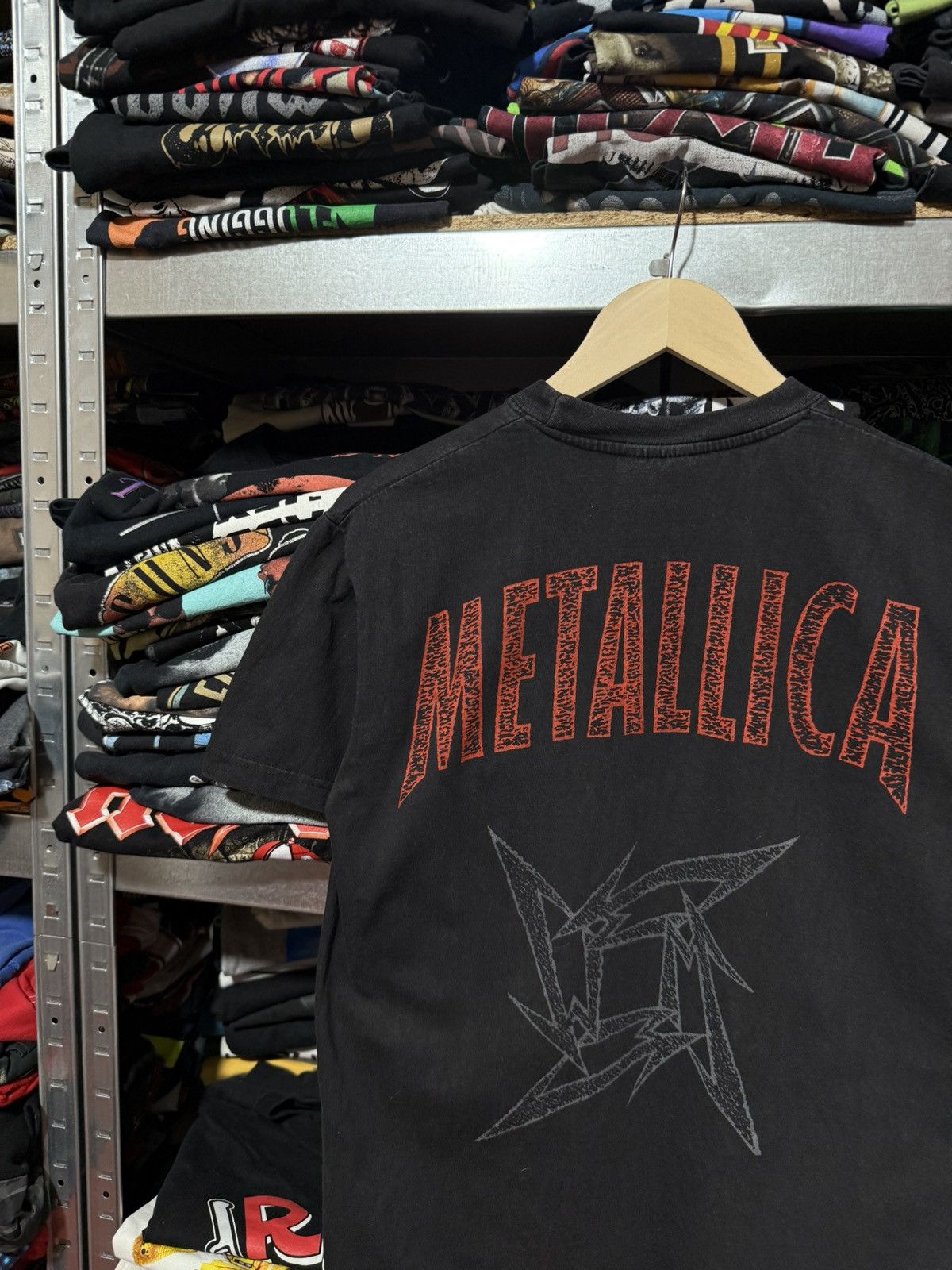 Vintage Vintage 90’s Metallica AOP Rock Band Retro T-Shirt Y2K Hype Size US S / EU 44-46 / 1 - 4 Thumbnail