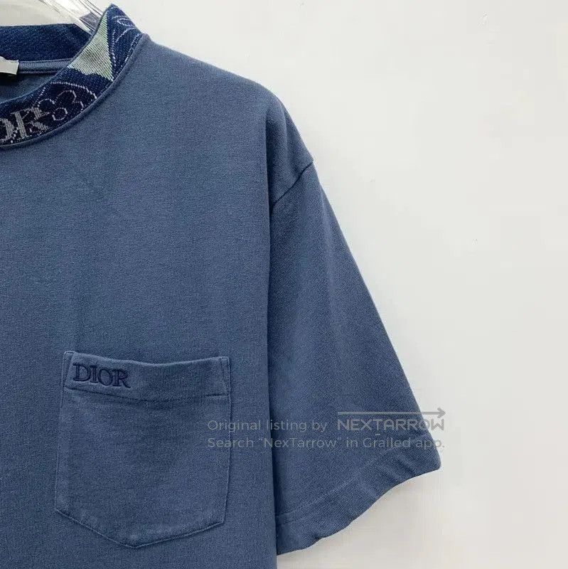 Dior Dior Men's Blue Cotton T-Shirt . Size US S / EU 44-46 / 1 - 2 Thumbnail