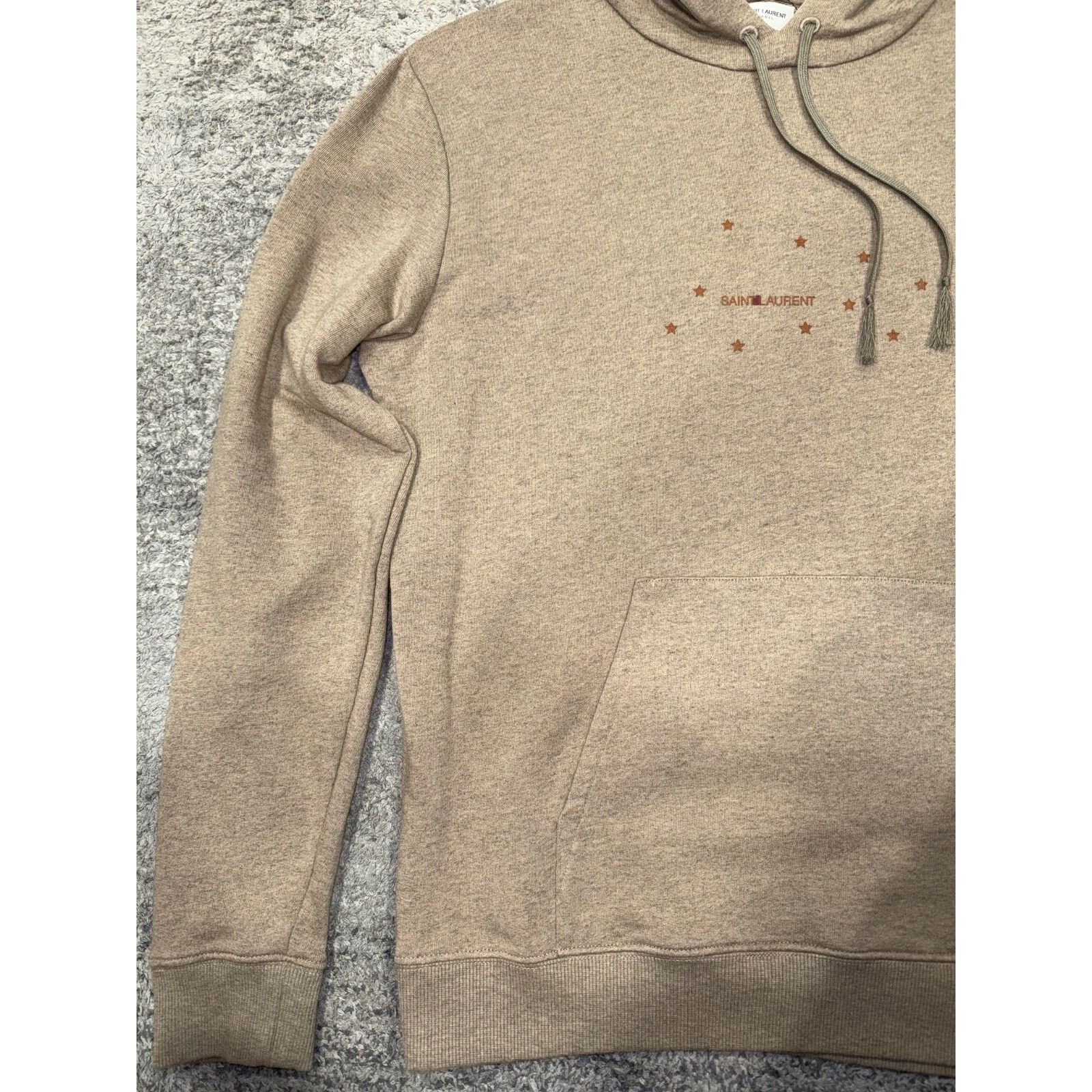 Yves Saint Laurent Saint Laurent Stars Archive Logo Hoodie Sweatshirt L Large Size US L / EU 52-54 / 3 - 7 Thumbnail