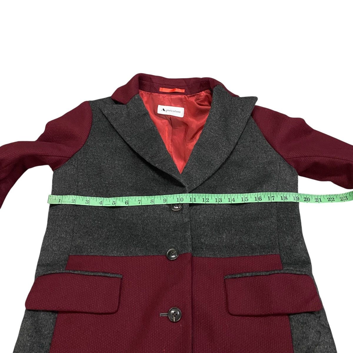 Aquascutum Vintage Aquascutum Wool Long Button Jacket S Size Grey Size US S / EU 44-46 / 1 - 10 Thumbnail