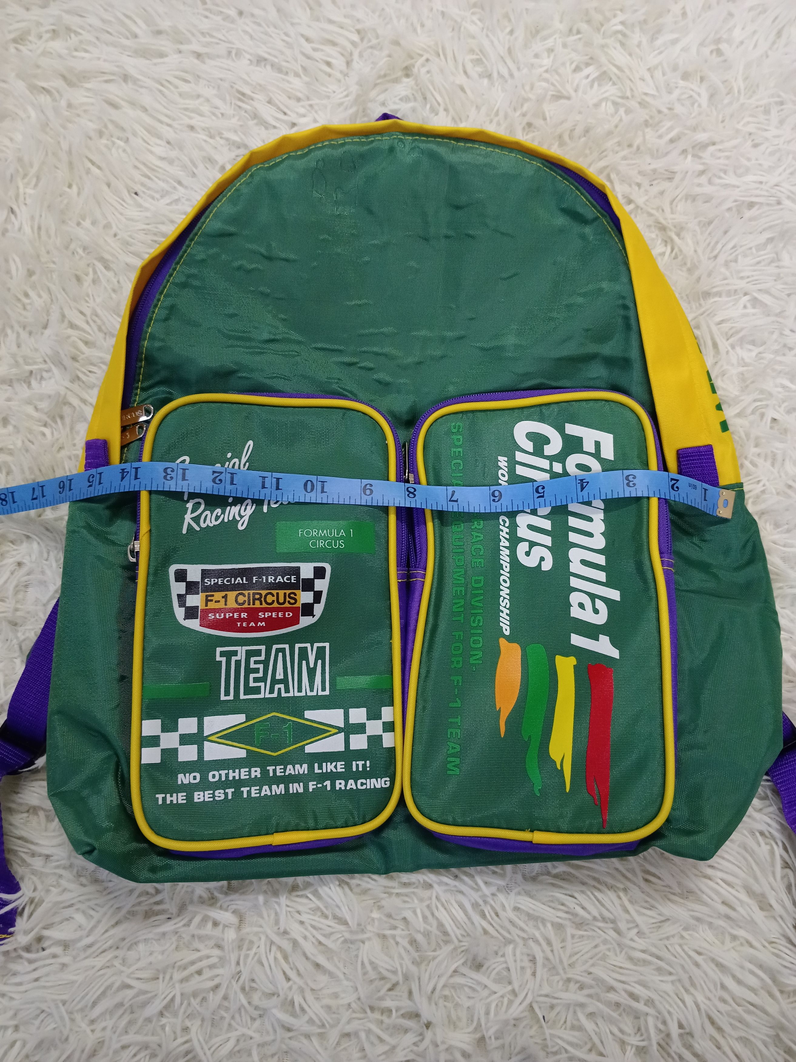 Formula 1 VINTAGE FORMULA 1 RACING MULTICOLOUR BAGPACK Size ONE SIZE - 7 Thumbnail