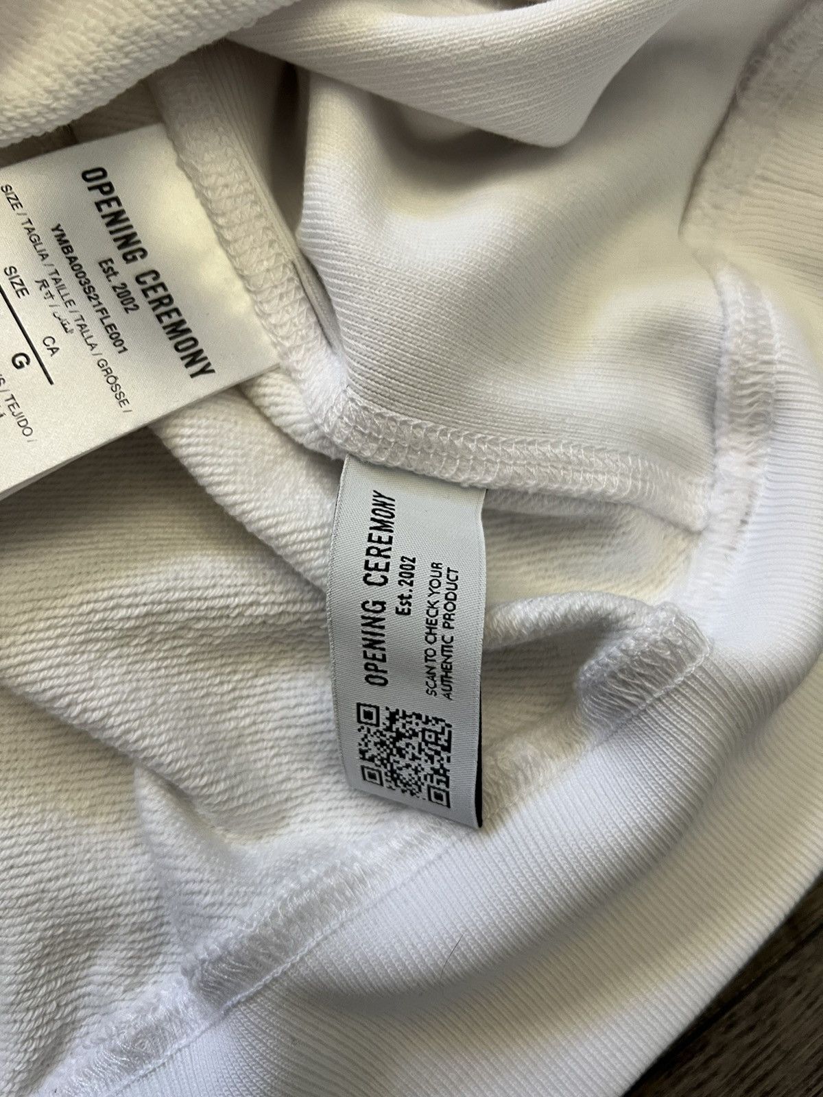 Opening Ceremony Opening ceremony logo sweatshirt Size US L / EU 52-54 / 3 - 4 Thumbnail