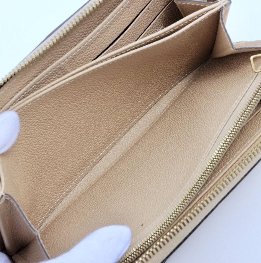Louis Vuitton Louis Vuitton Turtledove Empreinte Leather Zippy Wallet Size ONE SIZE - 7 Thumbnail