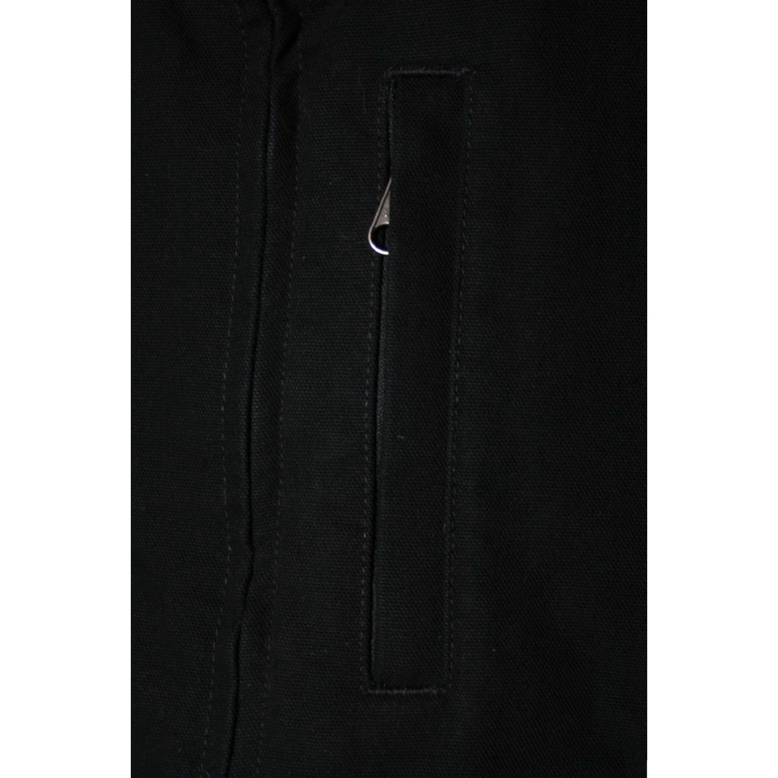 Carhartt CARHARTT Vest Women's Relaxed Fit Black Canvas Fleece Lined 2X (20W-22W) Size XXL / US 16-18 / IT 52-54 - 3 Thumbnail