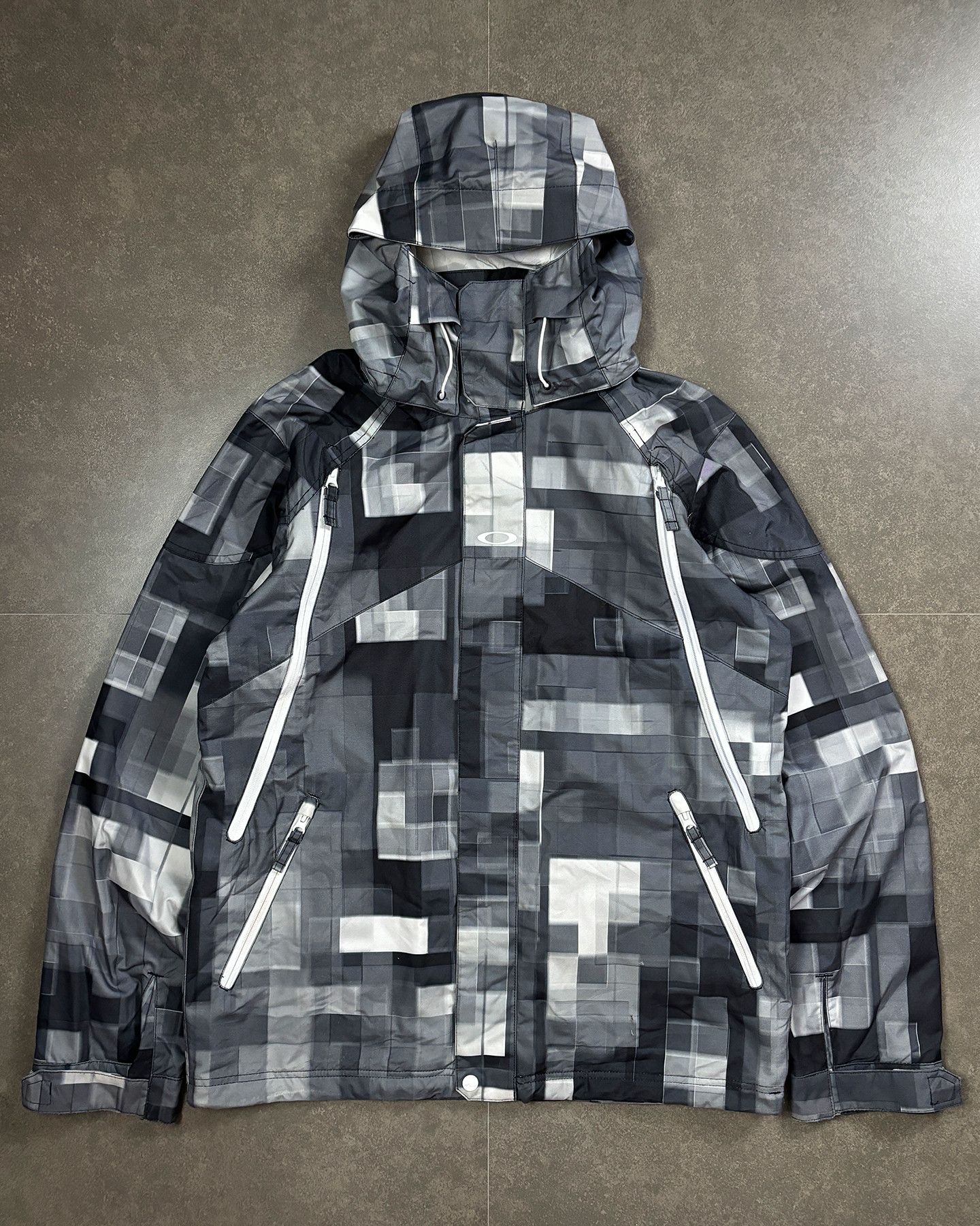 Oakley Vintage Oakley Ski Jacket Geometric AOP Size US M / EU 48-50 / 2 - 1 Thumbnail