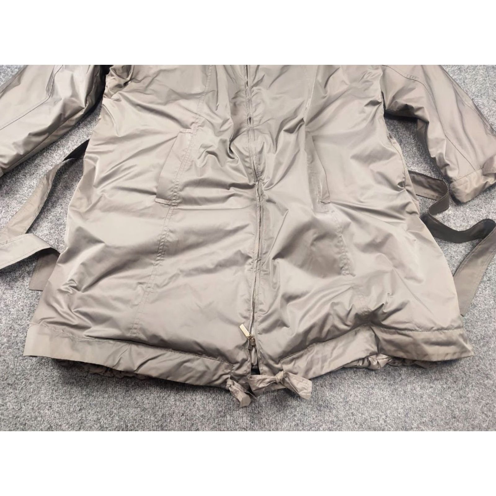 Marina Rinaldi Voyage Marina Rinaldi Premium Long Coat Hooded Jacket Designer Winter Lining Down Transformer Silver 2XL Women Size XXL / US 16-18 / IT 52-54 - 5 Thumbnail