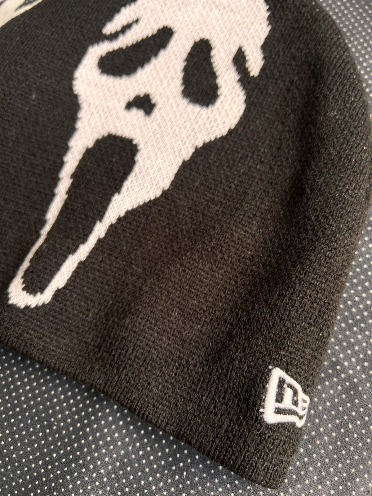 Supreme Supreme® New Era Ghostface Beanie Black scream mask cap hat Size ONE SIZE - 13 Thumbnail