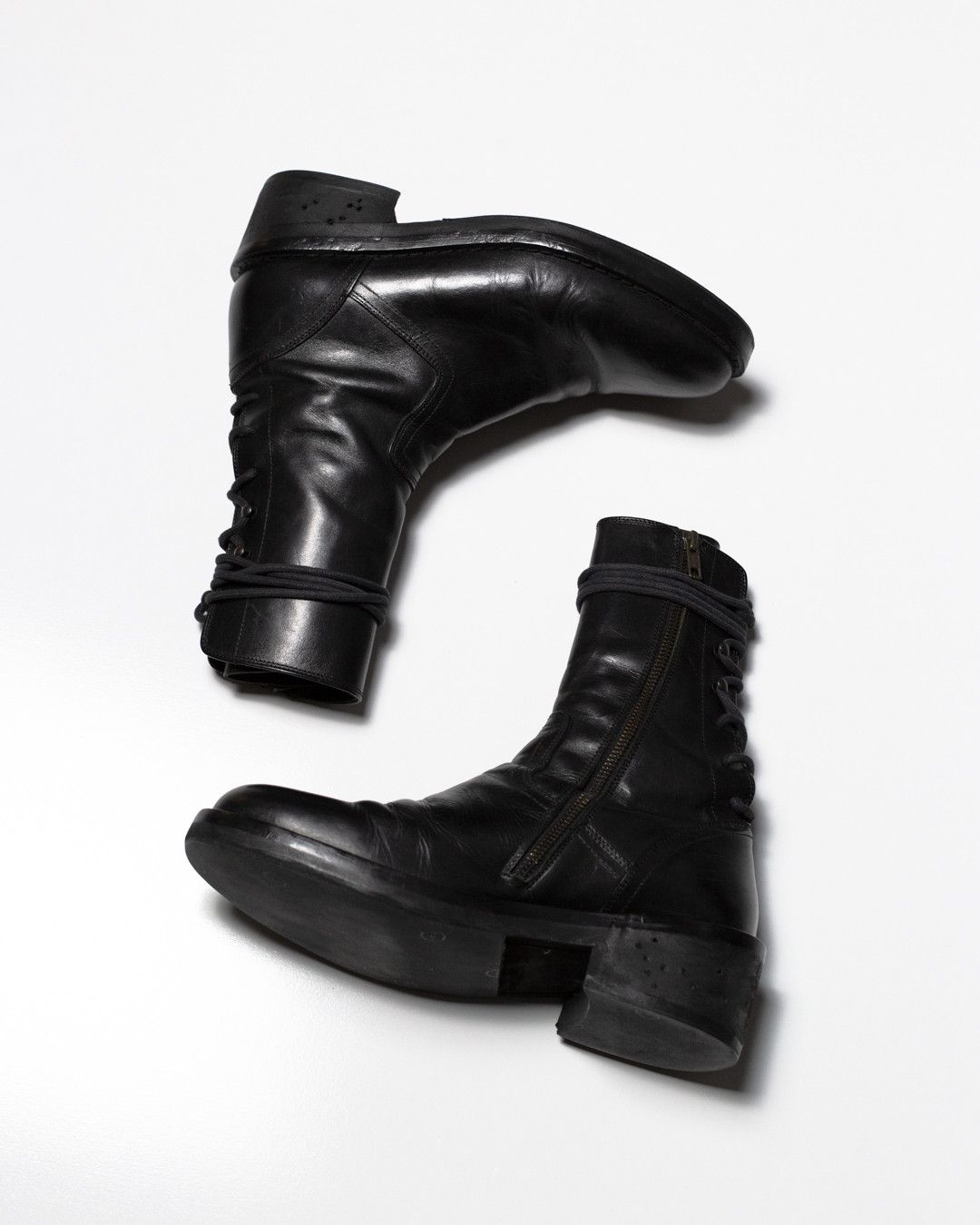 Ann Demeulemeester HENRICA BACKLACE BOOT Size US 7.5 / EU 40-41 - 1 Thumbnail
