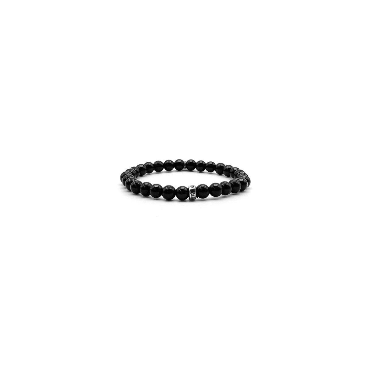 Chrome Hearts Chrome Hearts 6mm Obsidian Silver Dagger Beaded Bracelet Size ONE SIZE - 3 Thumbnail