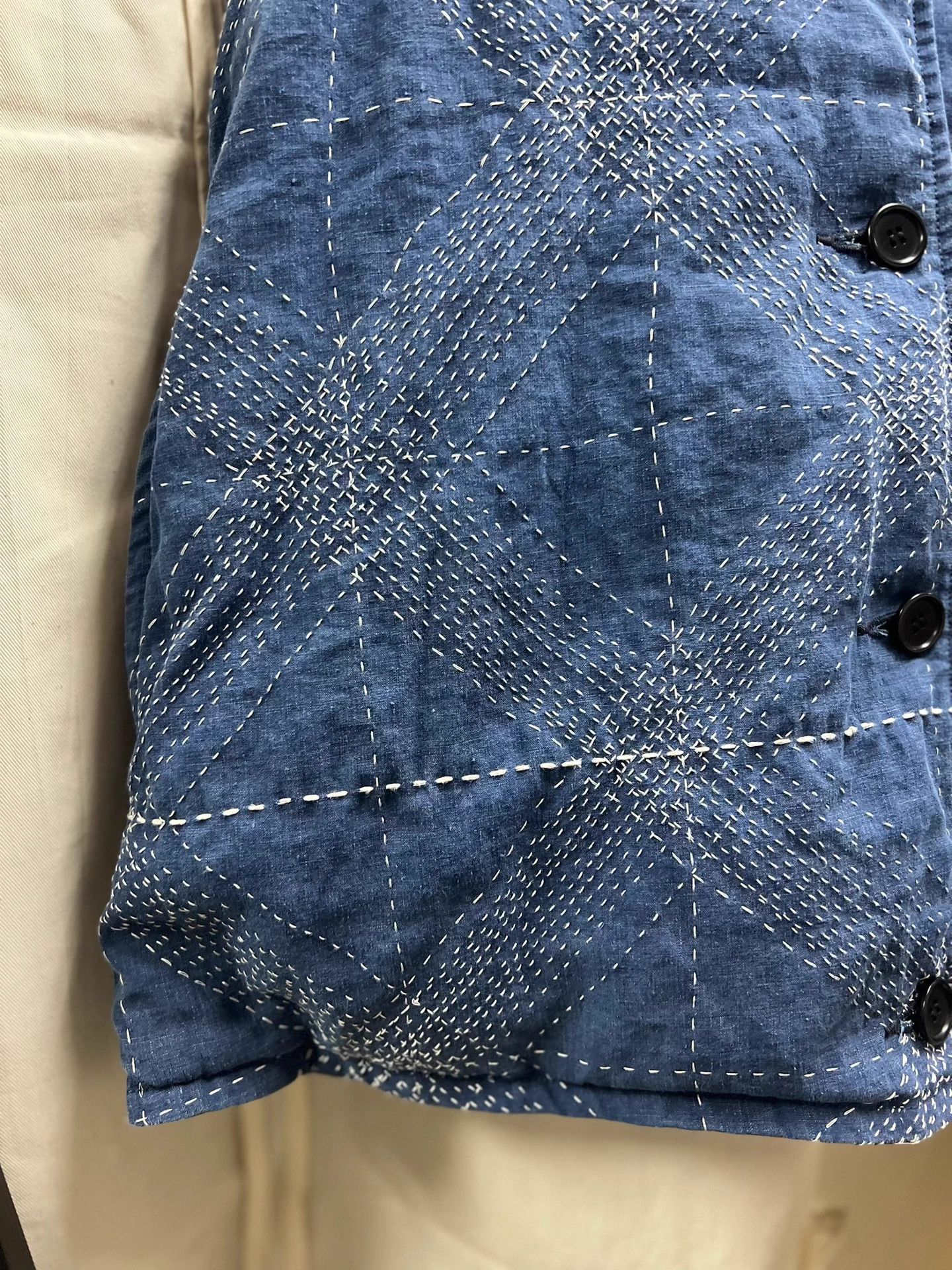 Visvim VISVIM ICT KORA DOWN VEST Sashiko INDIGO Size 1 Size US S / EU 44-46 / 1 - 4 Thumbnail