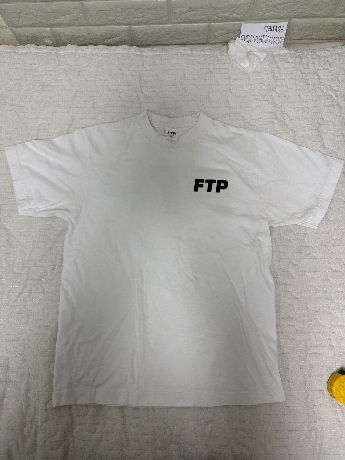 Fuck The Population FTP 3D PUFF PRINT LOGO TEE Size US M / EU 48-50 / 2 - 1 Thumbnail