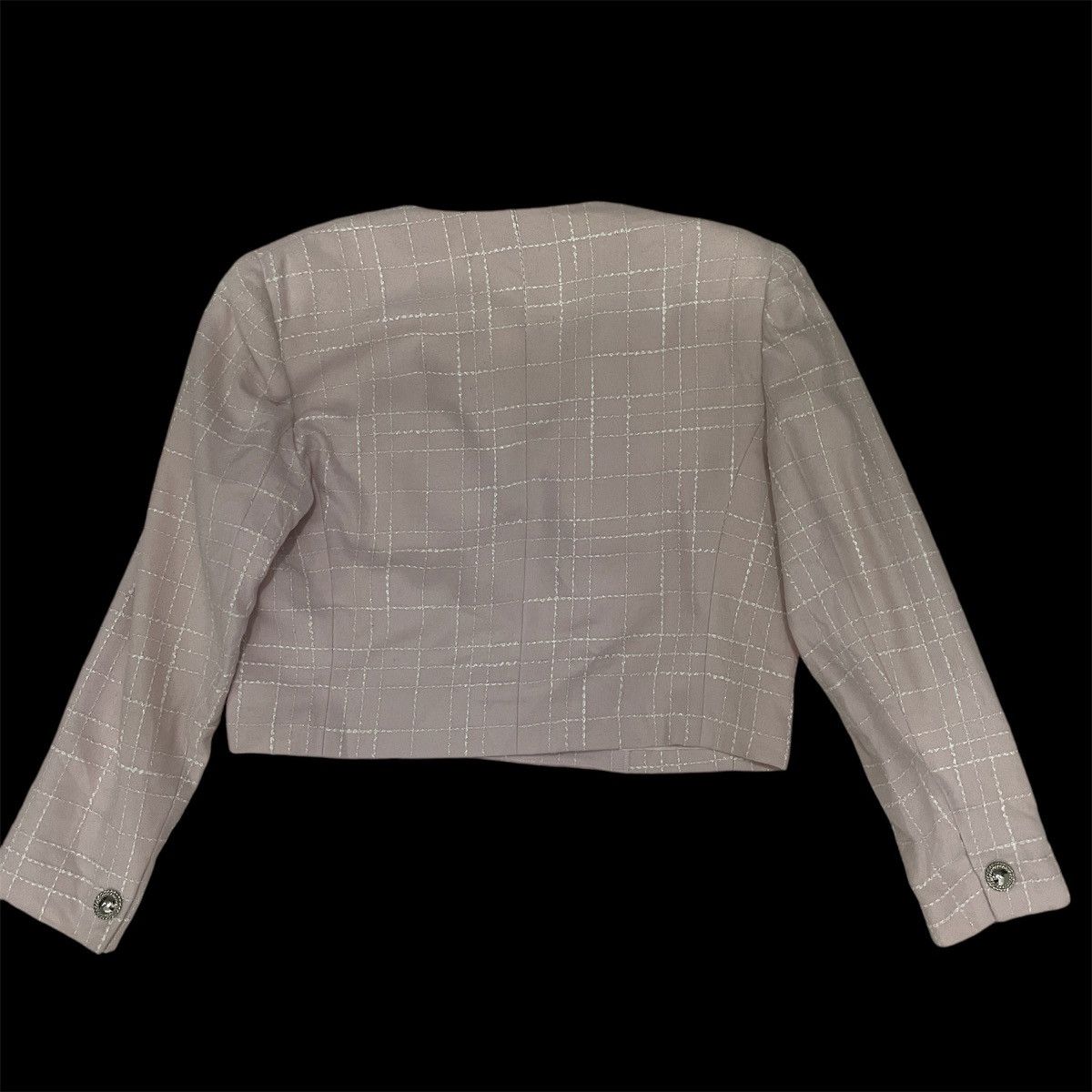 Courreges Vintage Courreges Paris Tweed Jacket Size L / US 10 / IT 46 - 7 Thumbnail