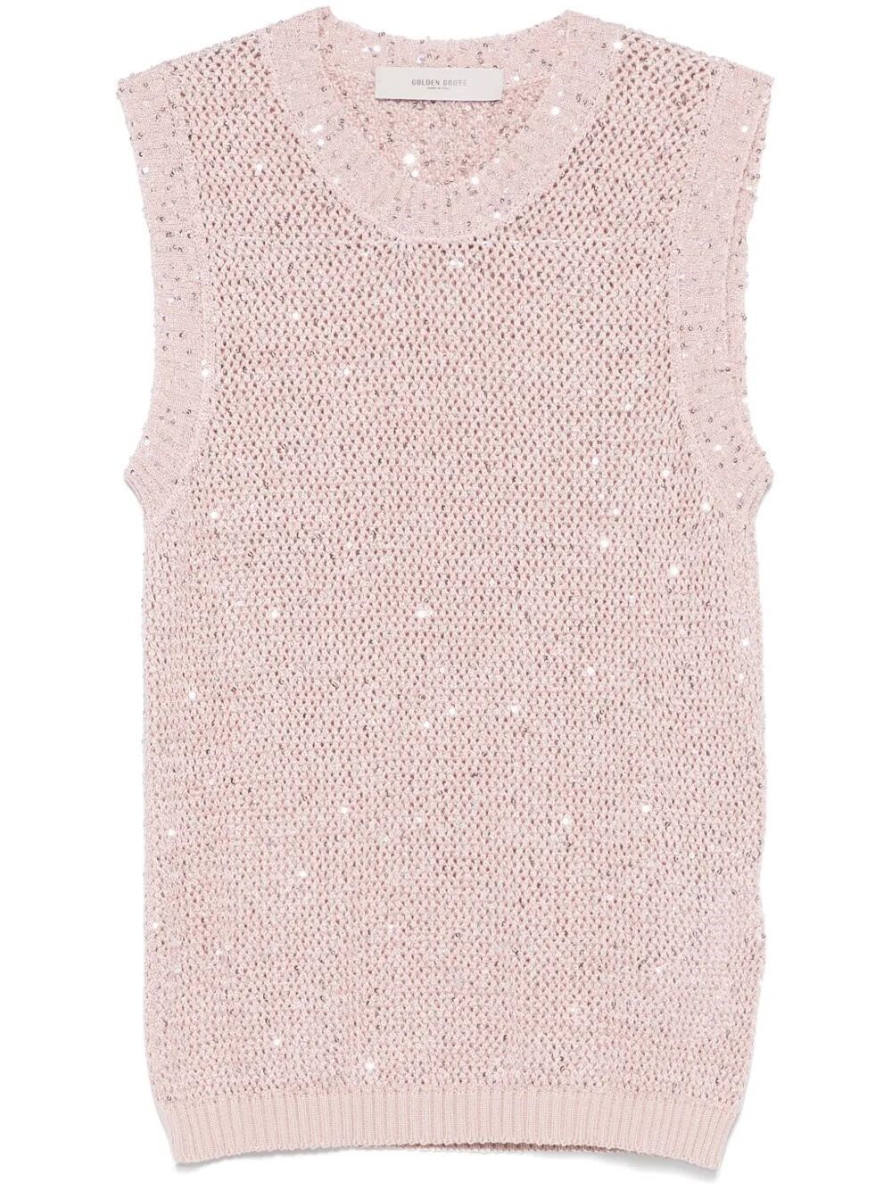Golden Goose `Journey` Knit Tank Top Size M / US 6-8 / IT 42-44 - 1 Thumbnail