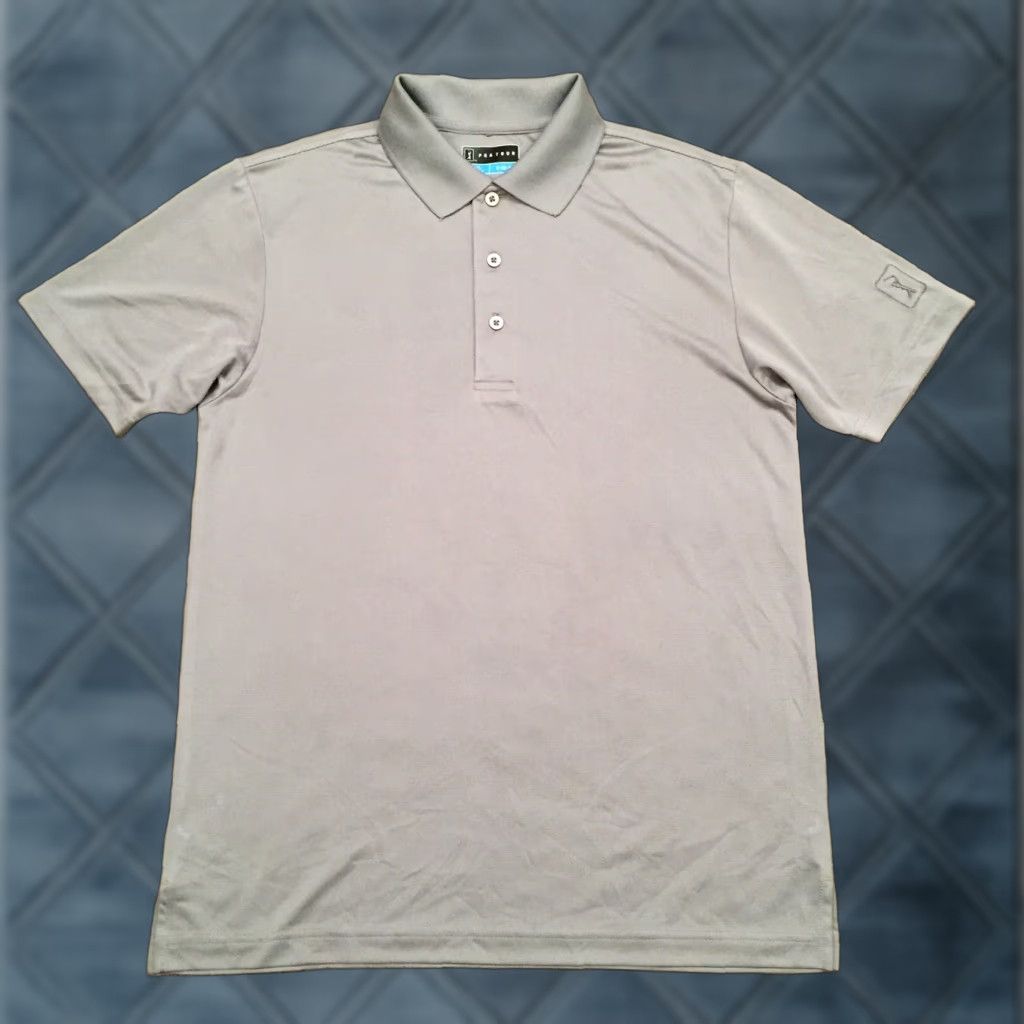 PGA Tour PGA Tour Polo Shirt Men Small Gray Short Sleeve Polo Shirt Shirts Size US S / EU 44-46 / 1 - 1 Thumbnail