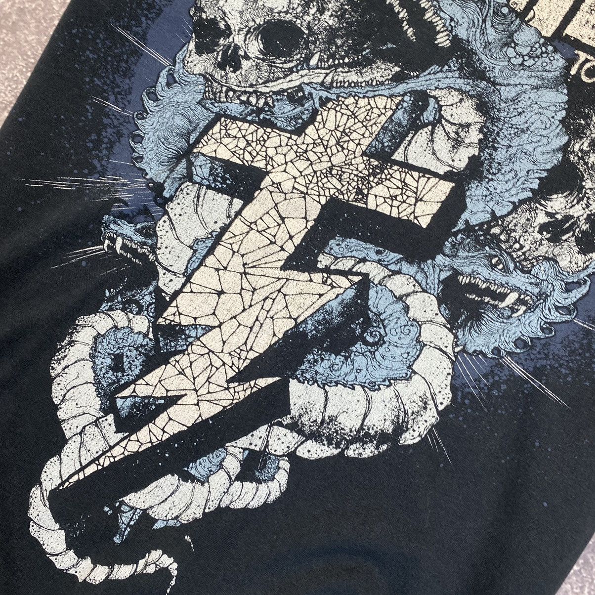 Band Tees Vintage Callejon Blitzkreuz tour 2012 Big Graphic logo tee Size US L / EU 52-54 / 3 - 4 Thumbnail