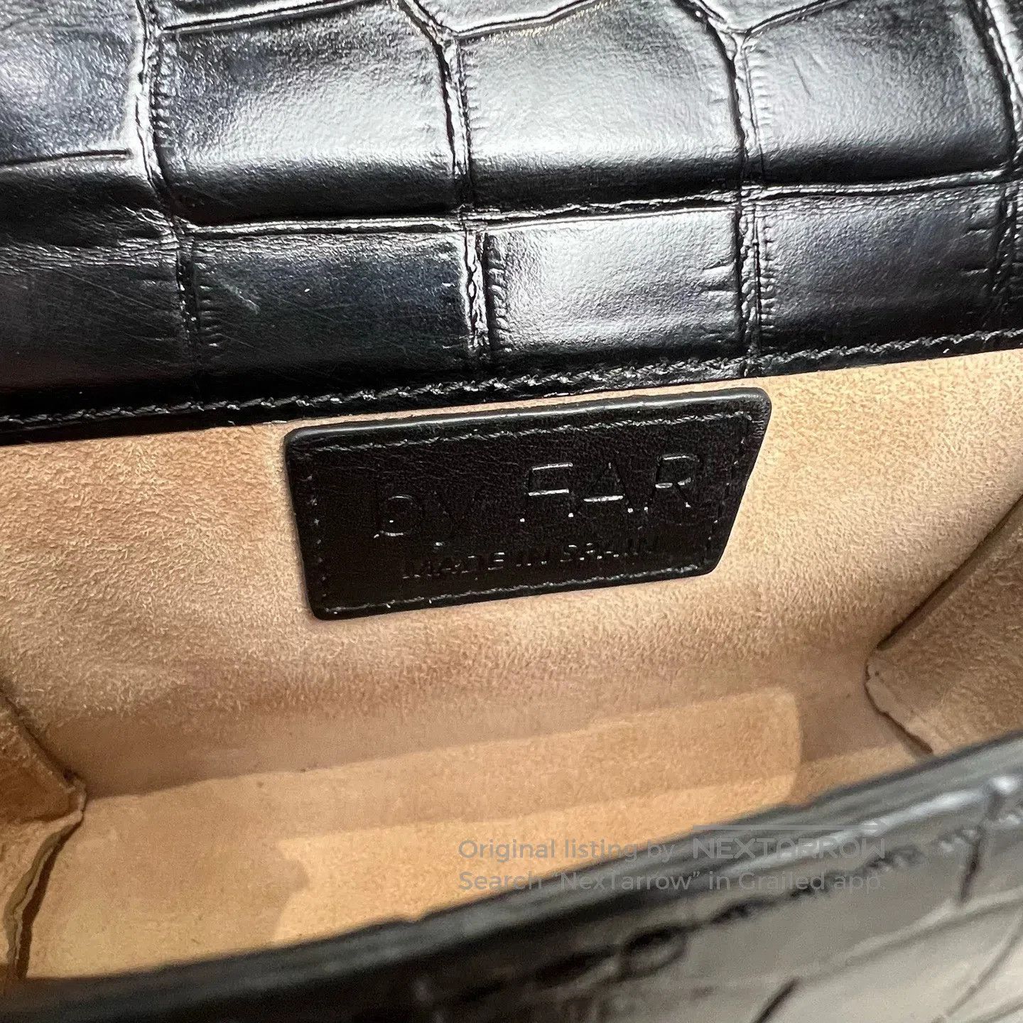 By Far By Far Retro leather skin pattern flap closure, genuine le Size ONE SIZE - 6 Thumbnail