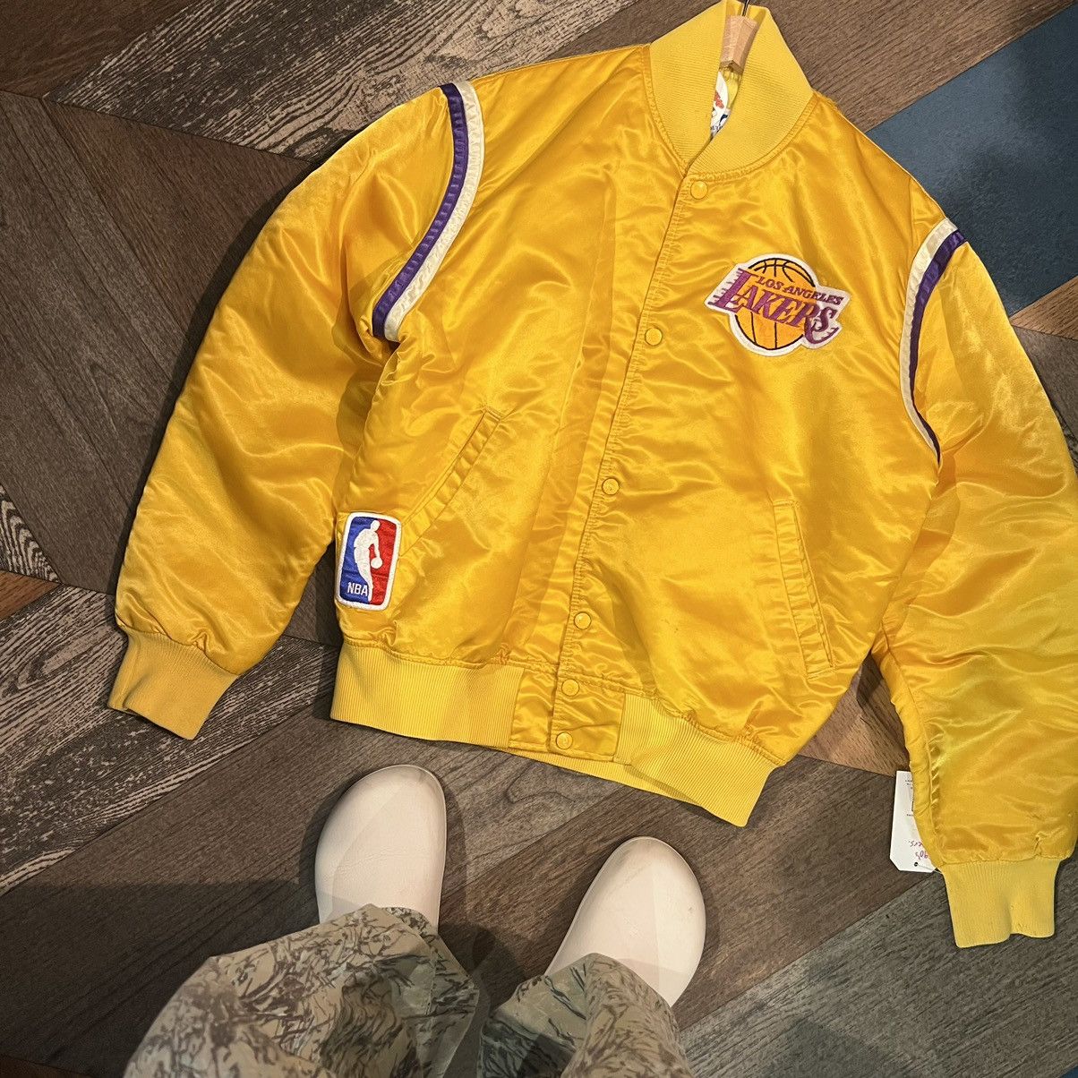 Starter Los Angeles lakers starter satin jacket 1980s Size US L / EU 52-54 / 3 - 2 Thumbnail