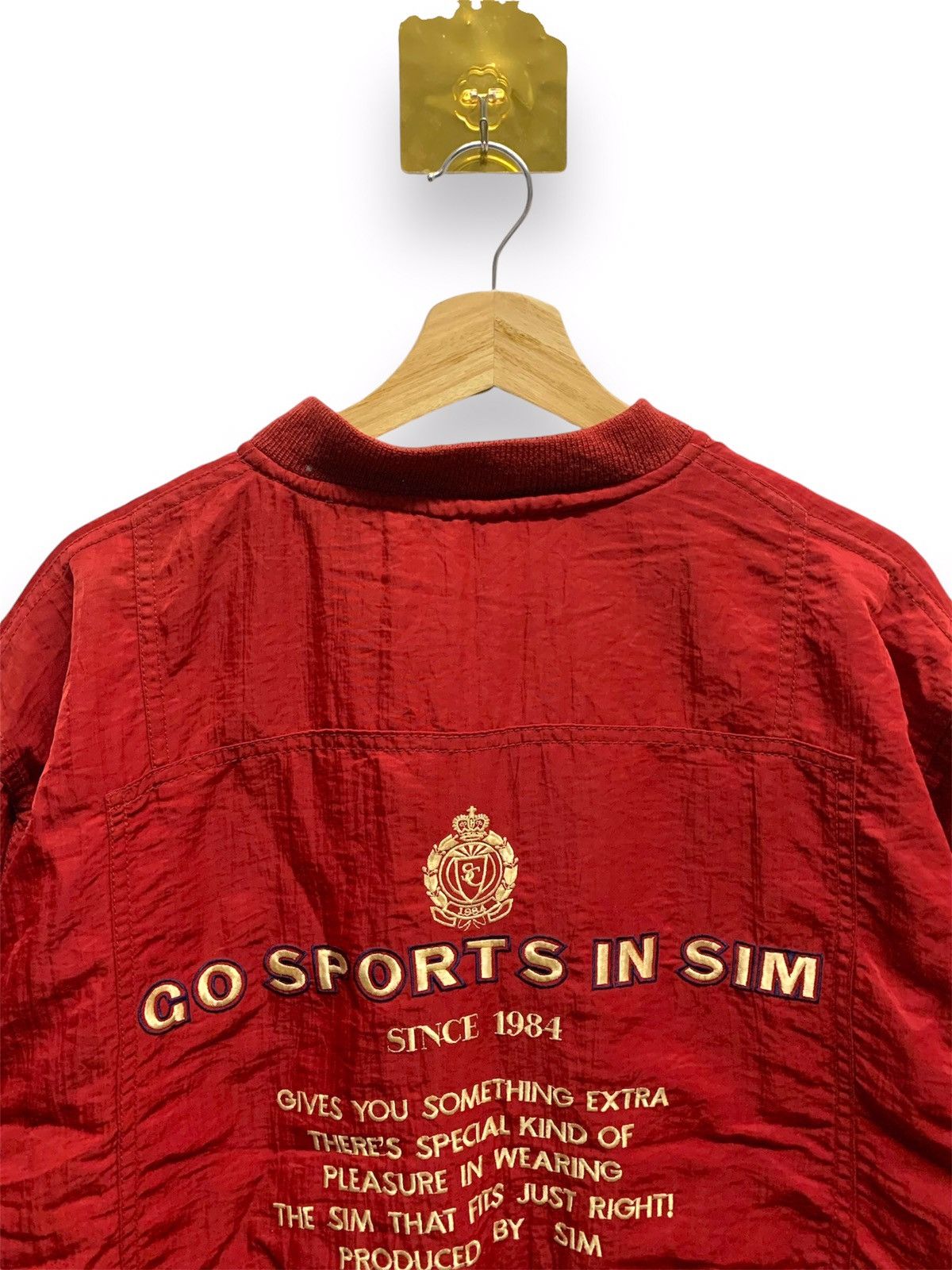 Vintage Nifty Sportive Taste by Sim Bomber Jacket Reversible Size US L / EU 52-54 / 3 - 7 Thumbnail