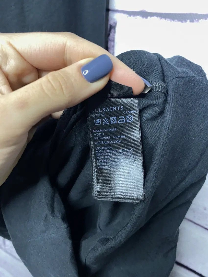 Allsaints 👗WOMENS VINTAGE ALLSAINTS Maxi Nile Vi Dress SIZE XS 👗 Size XS / US 0-2 / IT 36-38 - 7 Thumbnail