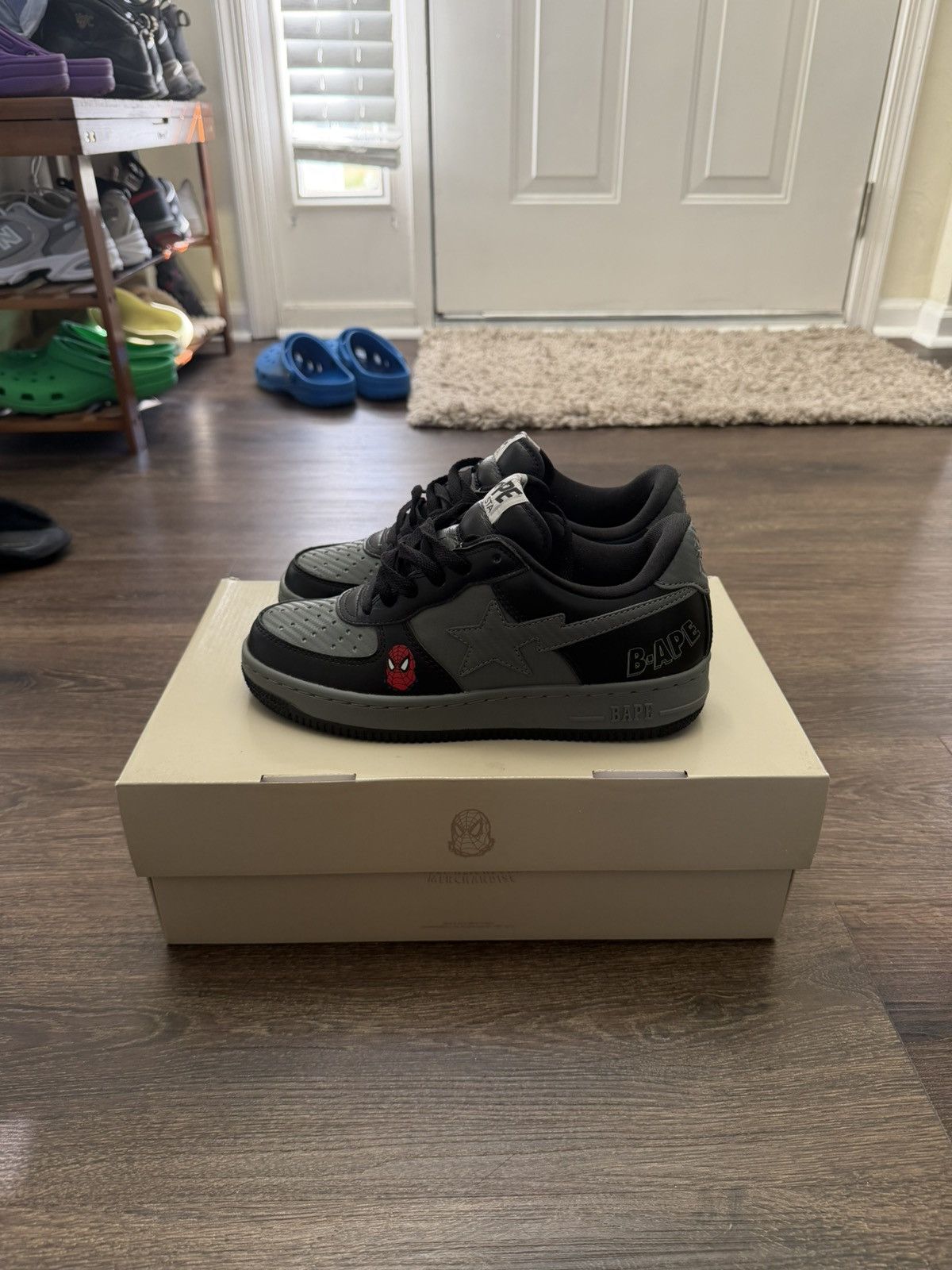 Bape × Marvel Comics MARVEL COMICS X BAPESTA LOW ‘SPIDER-MAN’ Size US 8 / EU 41 - 2 Thumbnail