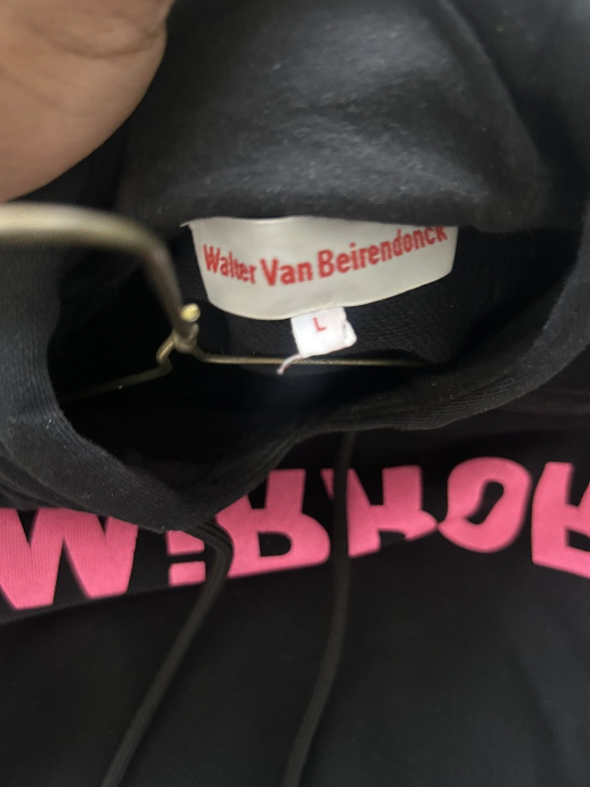 Walter Van Beirendonck Walter van B. Mirror Hoodie Size US M / EU 48-50 / 2 - 4 Thumbnail