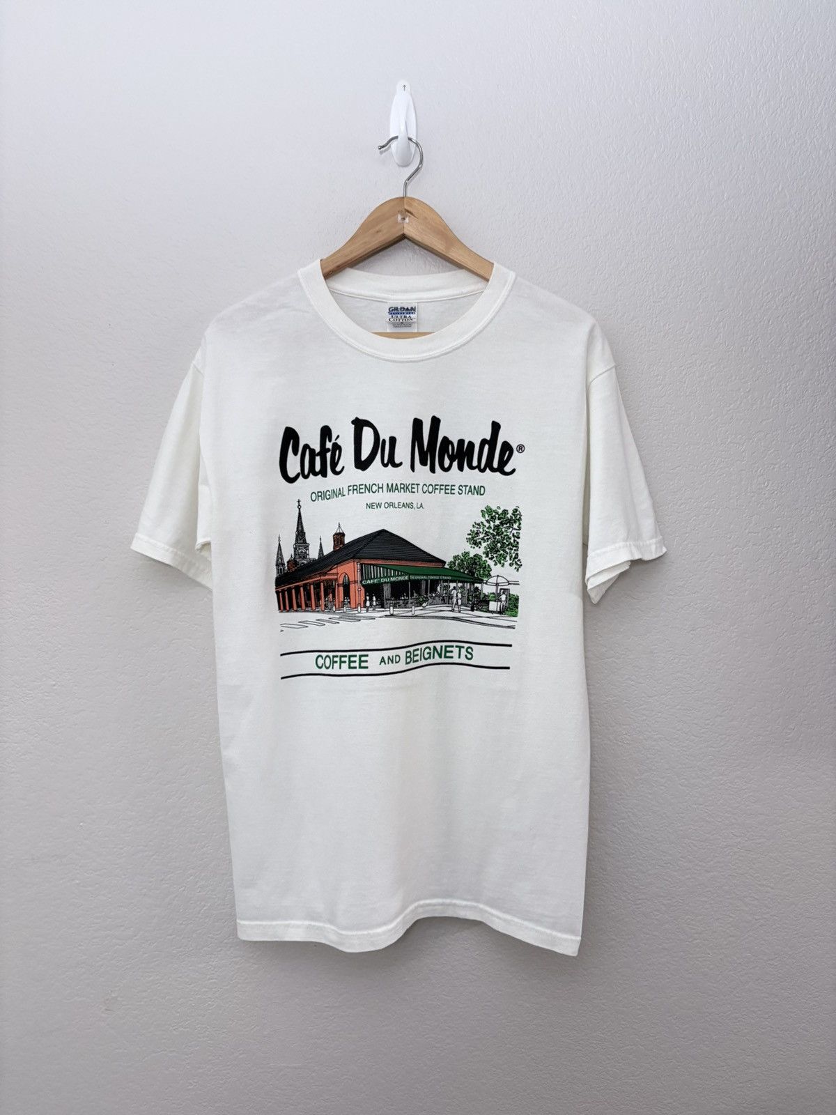 Vintage 90’s Cafe Du Monde Vintage New Orelans Tee Size US M / EU 48-50 / 2 - 1 Thumbnail