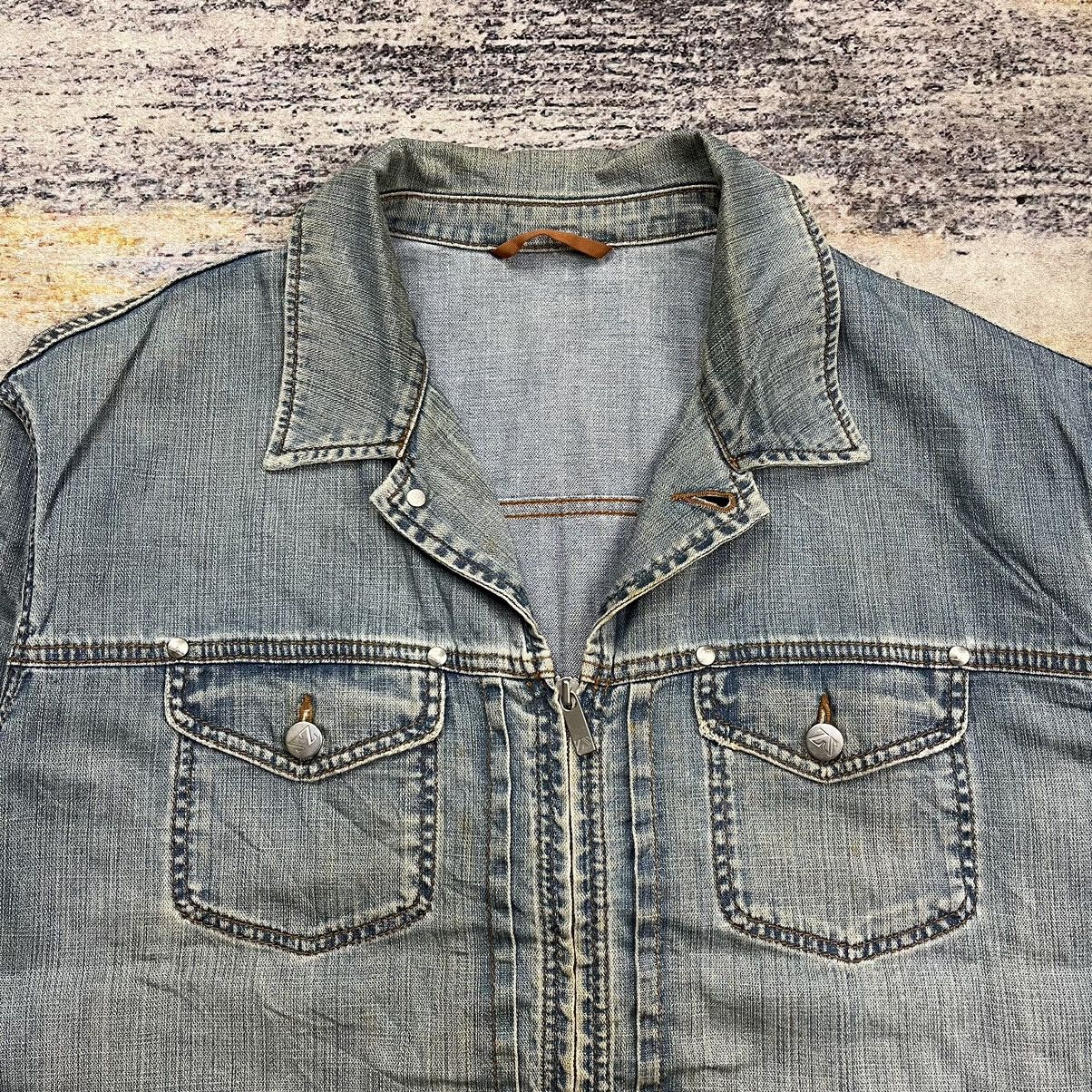 Ermenegildo Zegna × Vintage × Z Zegna Vintage Zegna Sport trucker denim jacket Size US XL / EU 56 / 4 - 3 Thumbnail