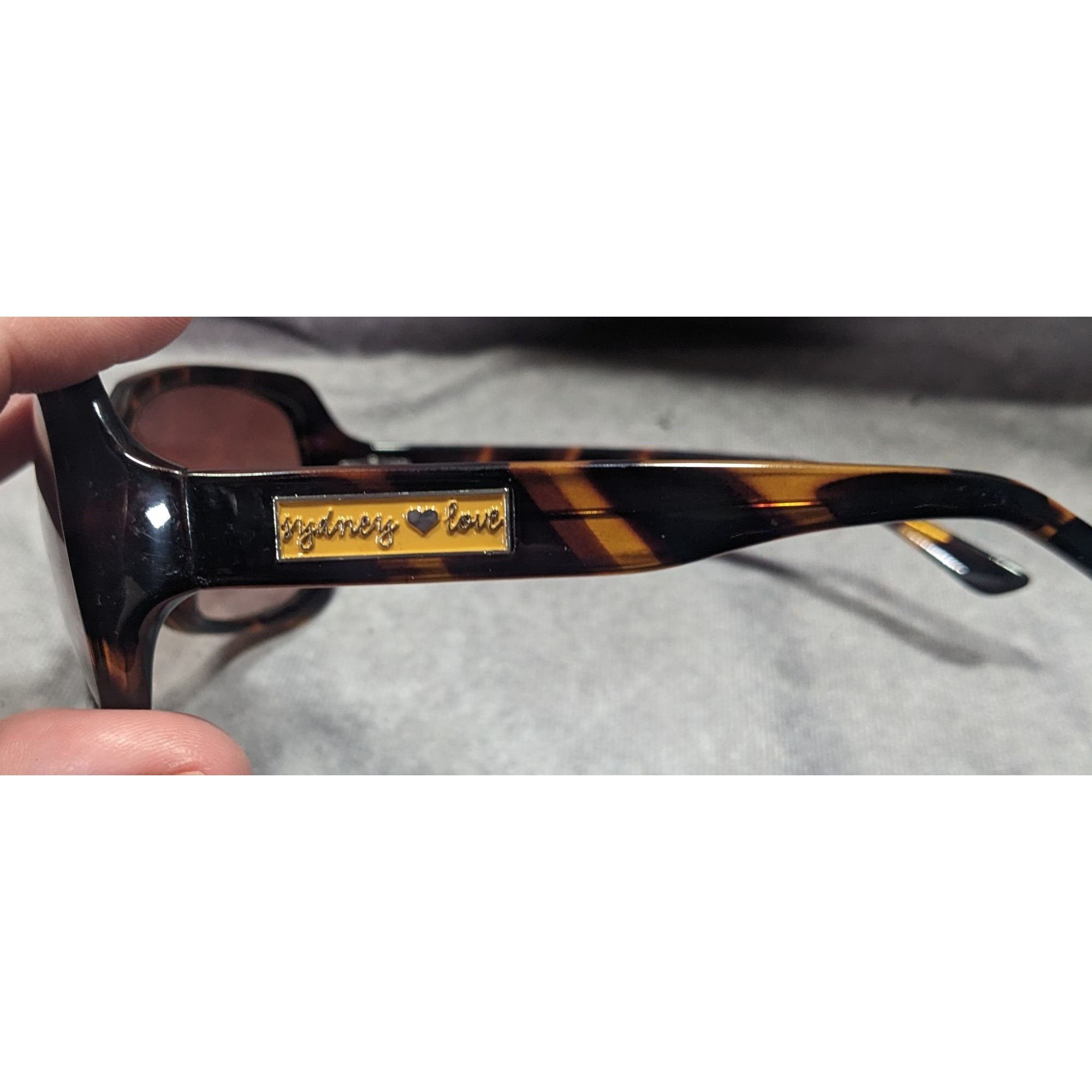 Other Sydney Love Retro Tortoise Square Sunglasses Size ONE SIZE - 7 Thumbnail