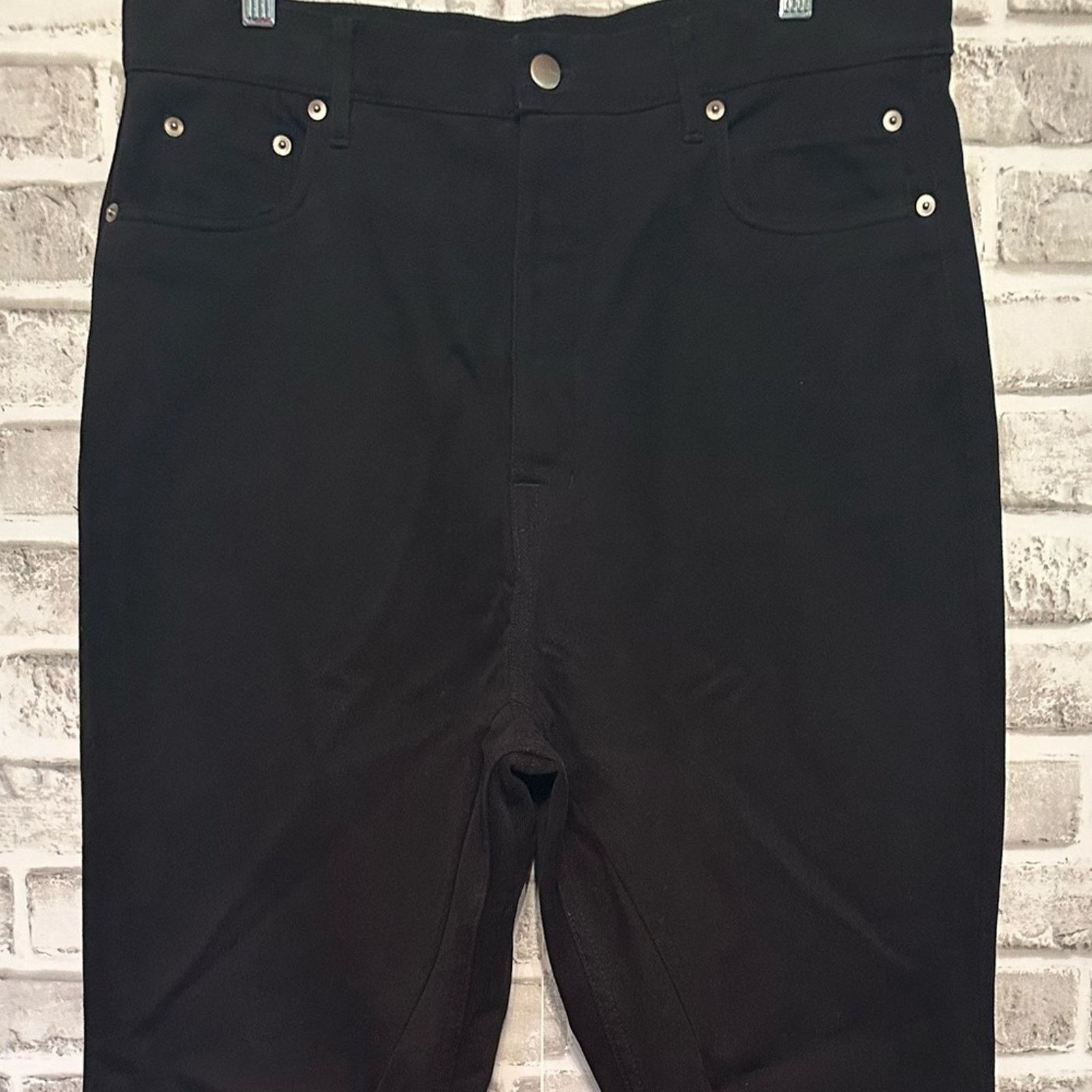 Rick Owens Bolan Strobe FW22 Flare Bootcut Pants size 34 Black Cotton Size US 34 / EU 50 - 5 Thumbnail