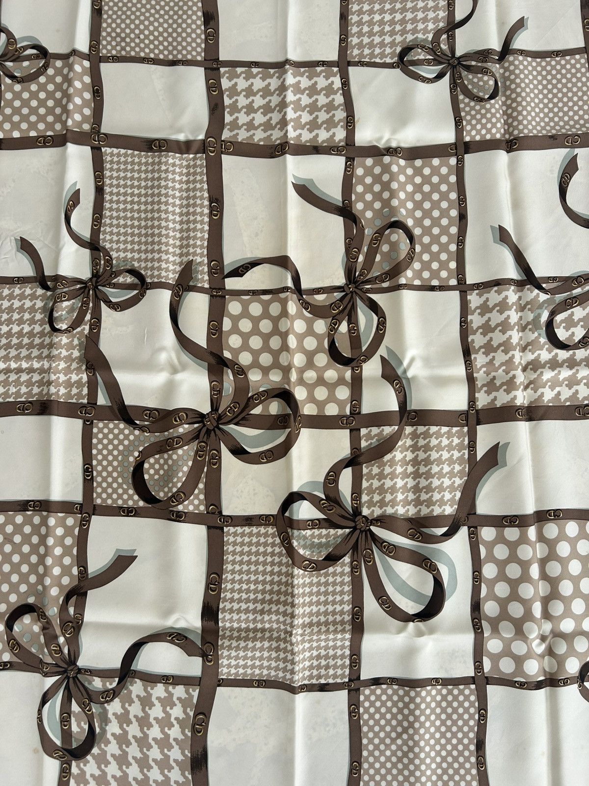 Dior Christian Dior Vintage Silk Scarves Size ONE SIZE - 2 Thumbnail