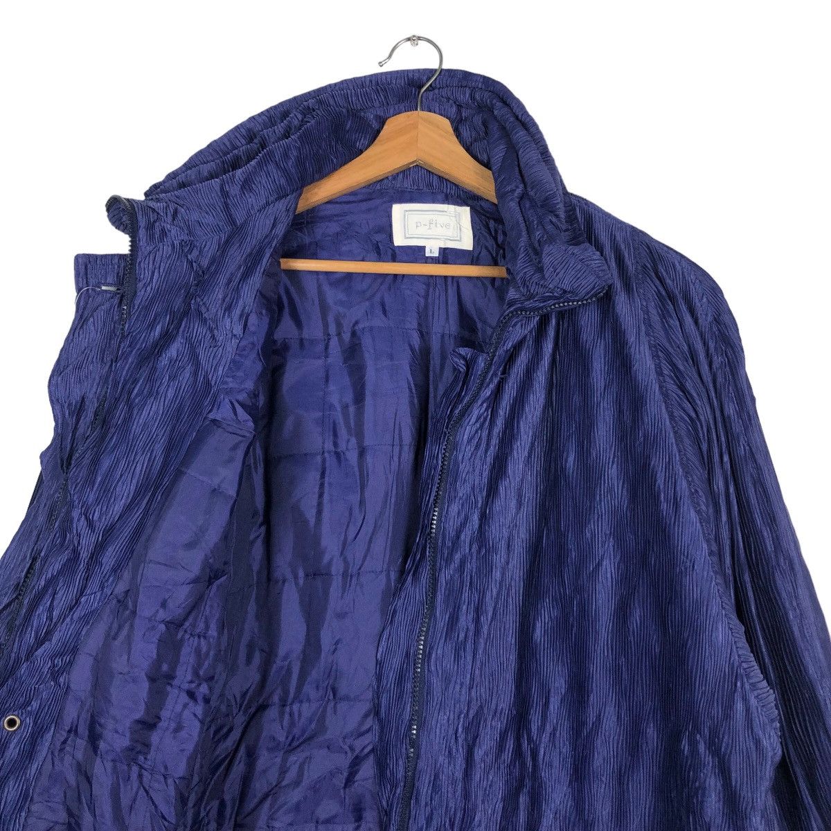 Japanese Brand 🔥Vintage Pleated Jacket P-Five Japan Inspire Issey Miyake Size US L / EU 52-54 / 3 - 12 Thumbnail